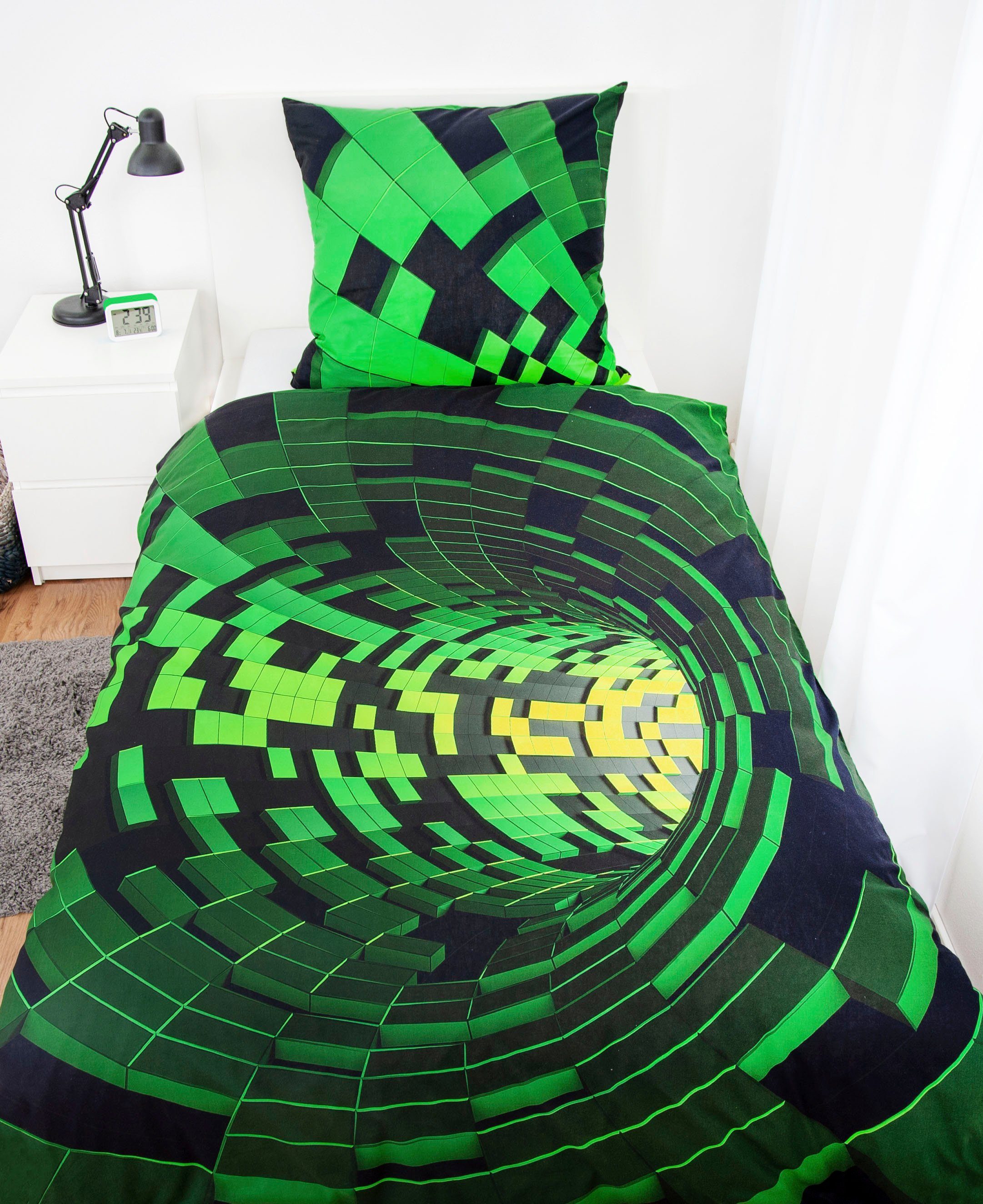 Herding Young Collection Wendebettwäsche 3D Effekt, günstig online kaufen