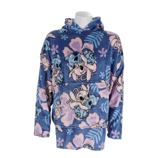 Lilo & Stitch Hoodie Hoodie-Decke für Erwachsene – Flauschige Kapuzendecke günstig online kaufen