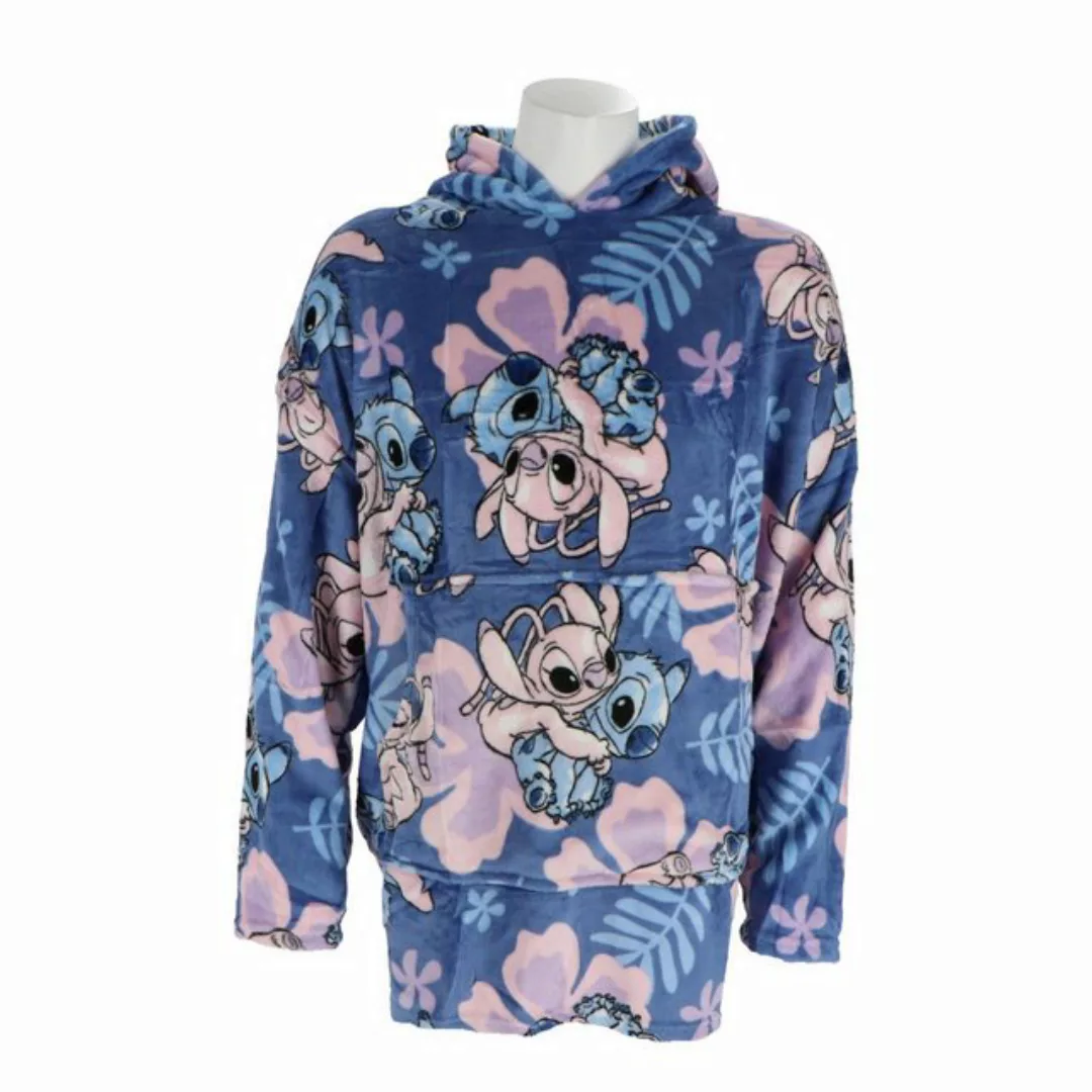 Lilo & Stitch Hoodie Hoodie-Decke für Erwachsene – Flauschige Kapuzendecke günstig online kaufen