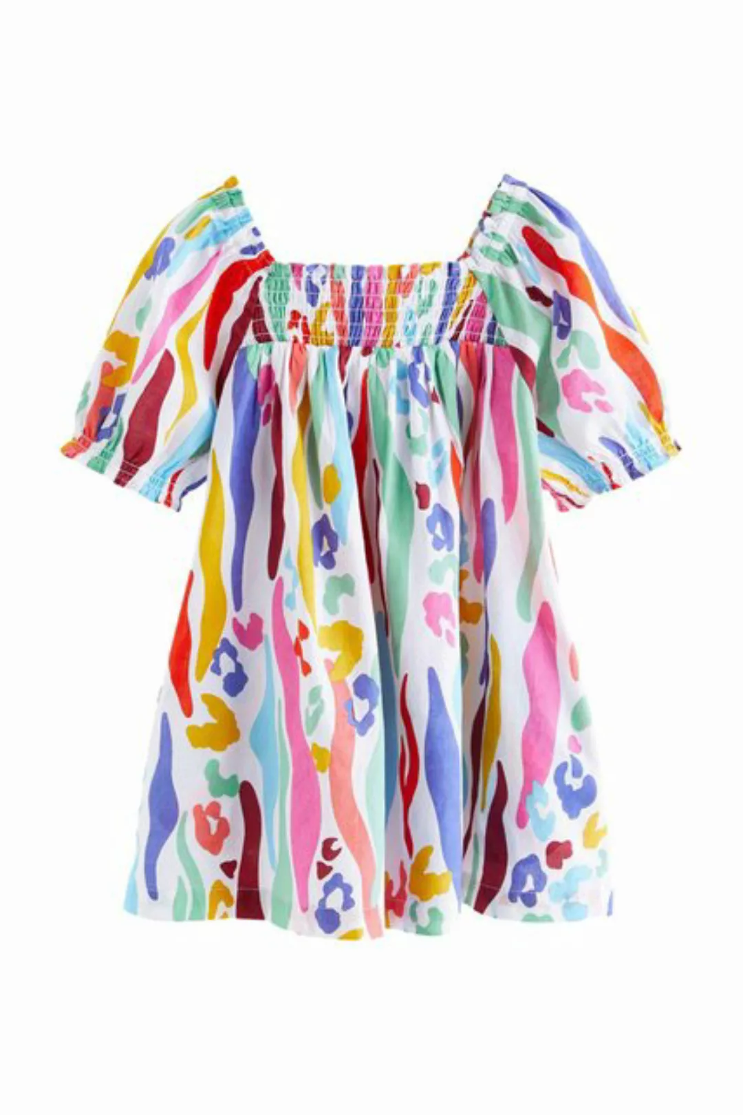 Next Sommerkleid Kleid mit Puffärmeln (1-tlg) günstig online kaufen