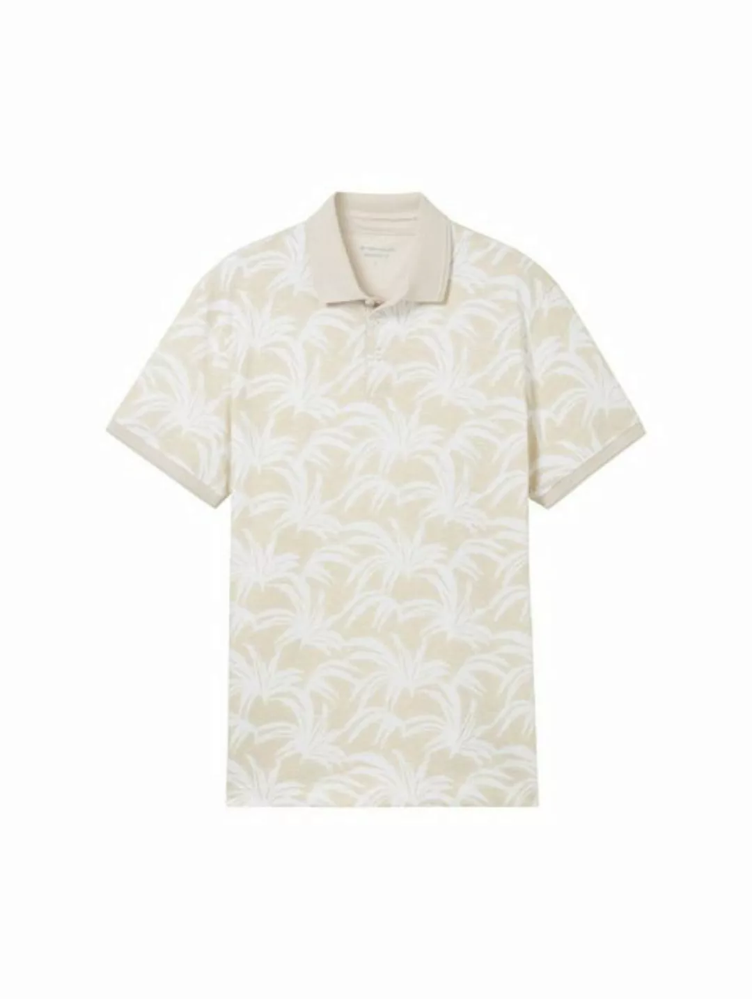 TOM TAILOR Poloshirt Poloshirt mit Allover-Print günstig online kaufen