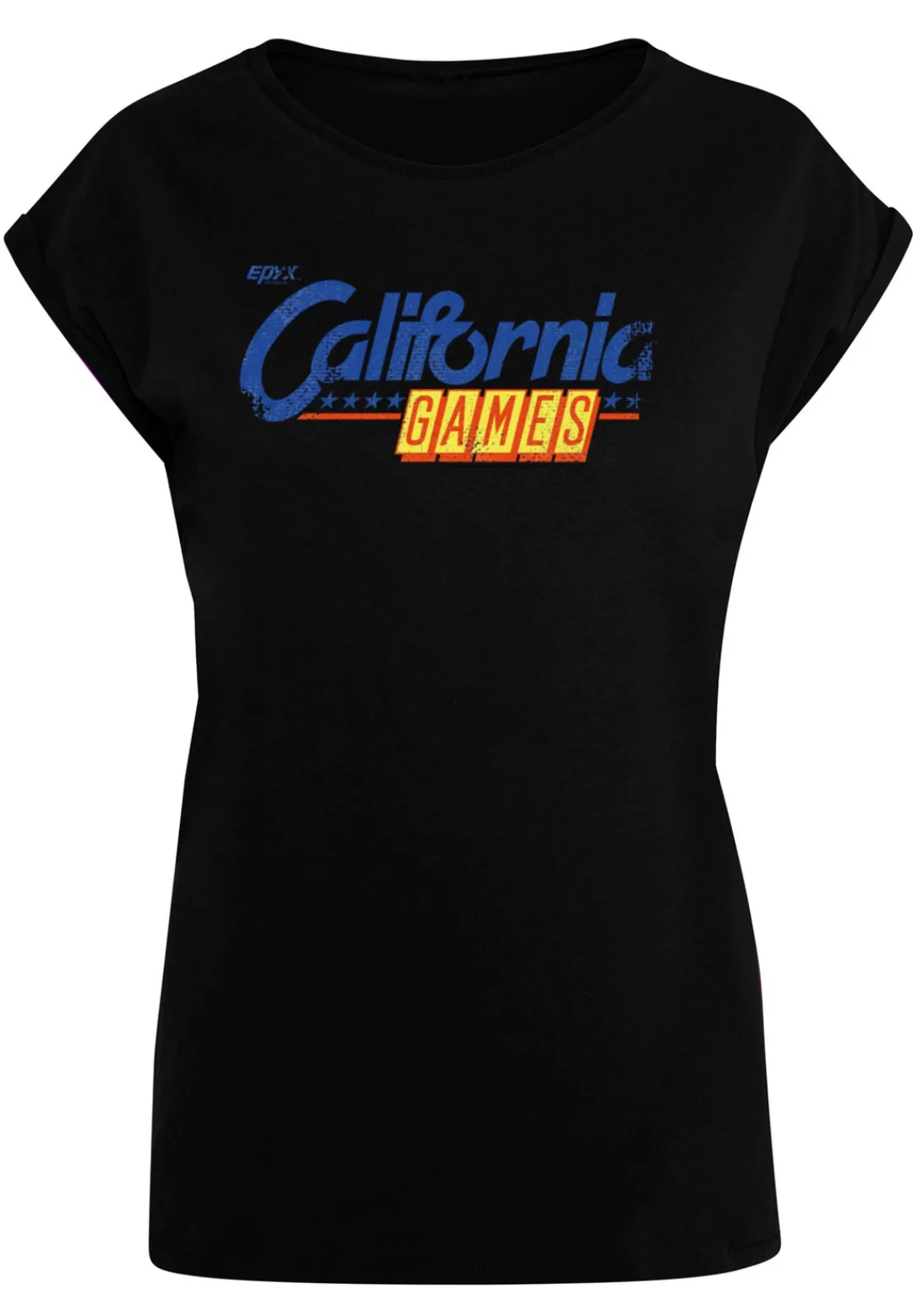 F4NT4STIC T-Shirt "Retro Gaming California GAMES LOGO", Print günstig online kaufen