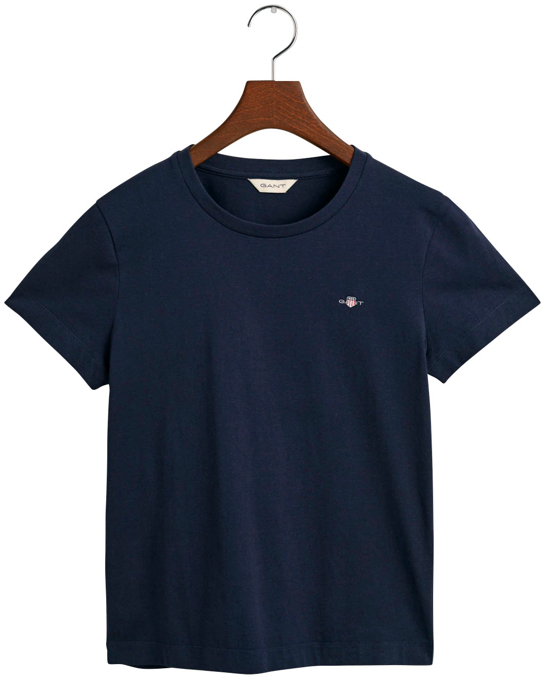 Gant T-Shirt "REG SHIELD KA T-SHIRT", mit einer kleinen aufgestickten Wappe günstig online kaufen