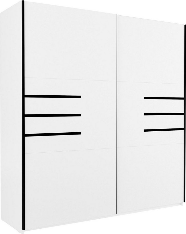 Helvetia Kleiderschrank Violla (Violla, 1-St., Schwebetürenschrank) 200x60, günstig online kaufen