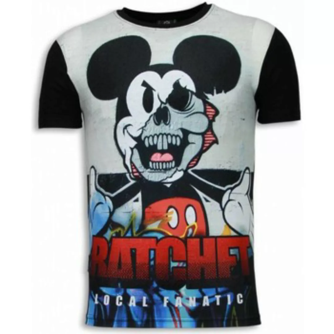 Local Fanatic  T-Shirt Ratchet Mickey Digital Strass günstig online kaufen