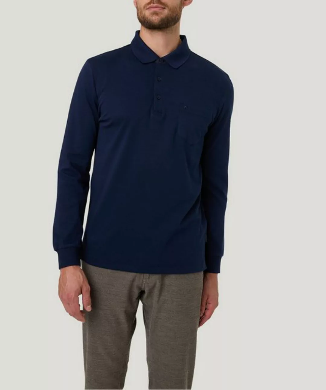 Pierre Cardin Langarm-Poloshirt 1/1 PoloKN günstig online kaufen