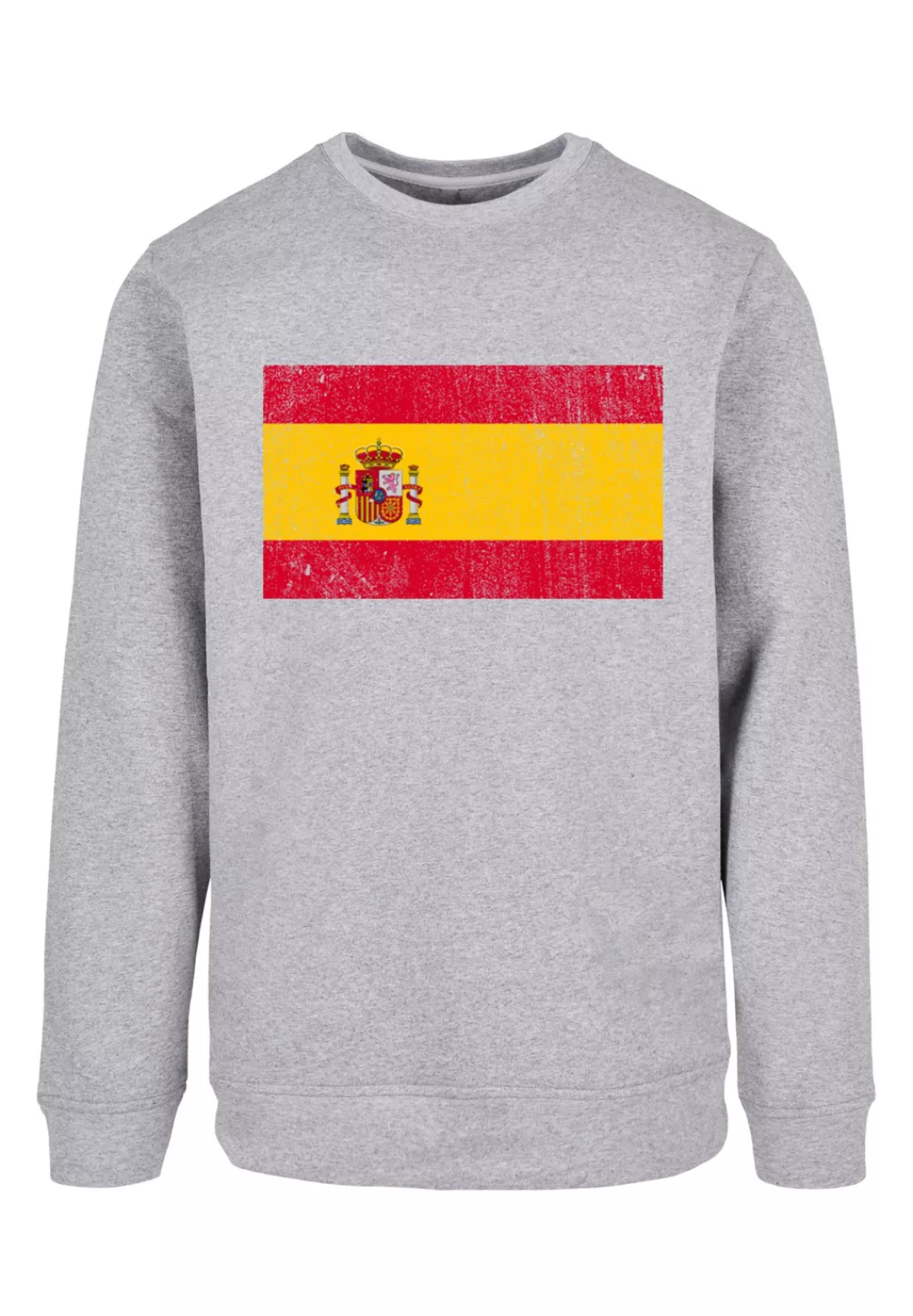 F4NT4STIC Kapuzenpullover "Spain Spanien Flagge distressed", Print günstig online kaufen