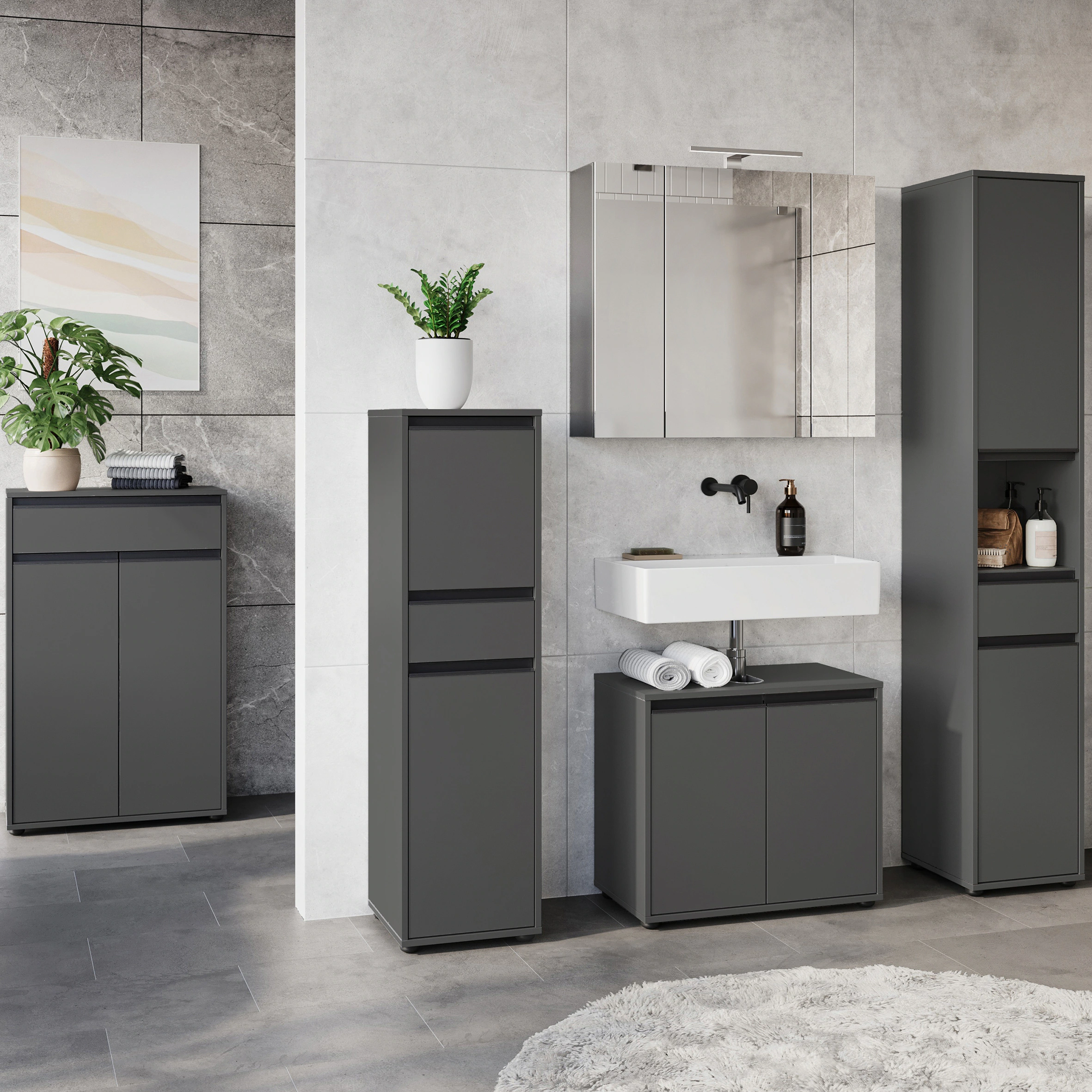 GERMANIA Badmöbel-Set "Lemont", (5 St.), 5-teilig günstig online kaufen