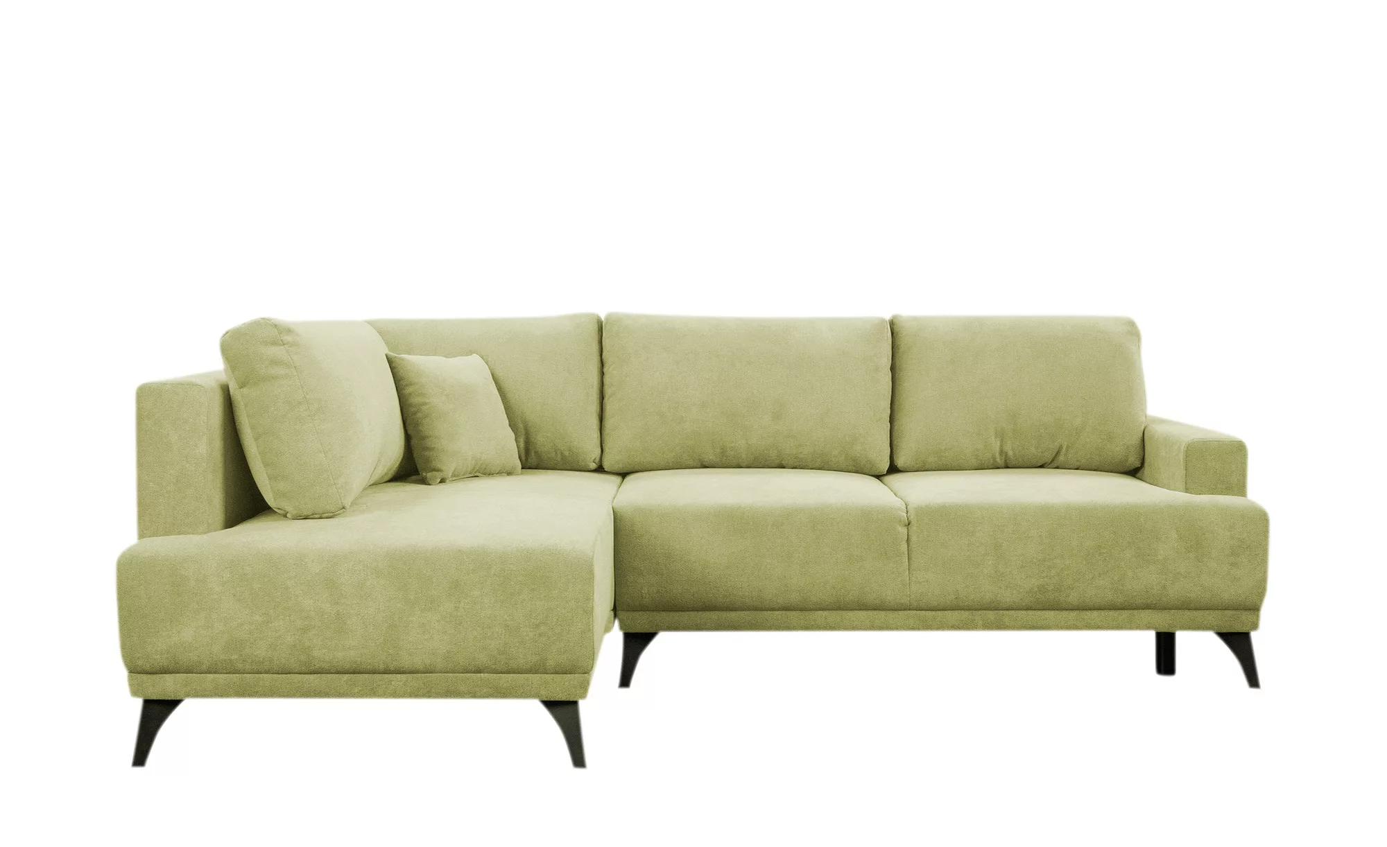 Ecksofa  Lima ¦ grün ¦ Maße (cm): B: 169 H: 90 T: 246 Polstermöbel > Sofas günstig online kaufen