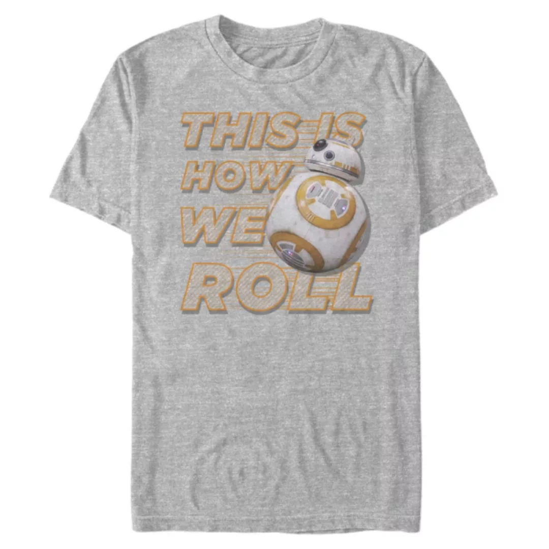 Star Wars - The Force Awakens - BB-8 This Is How We Roll Sideways - Männer günstig online kaufen