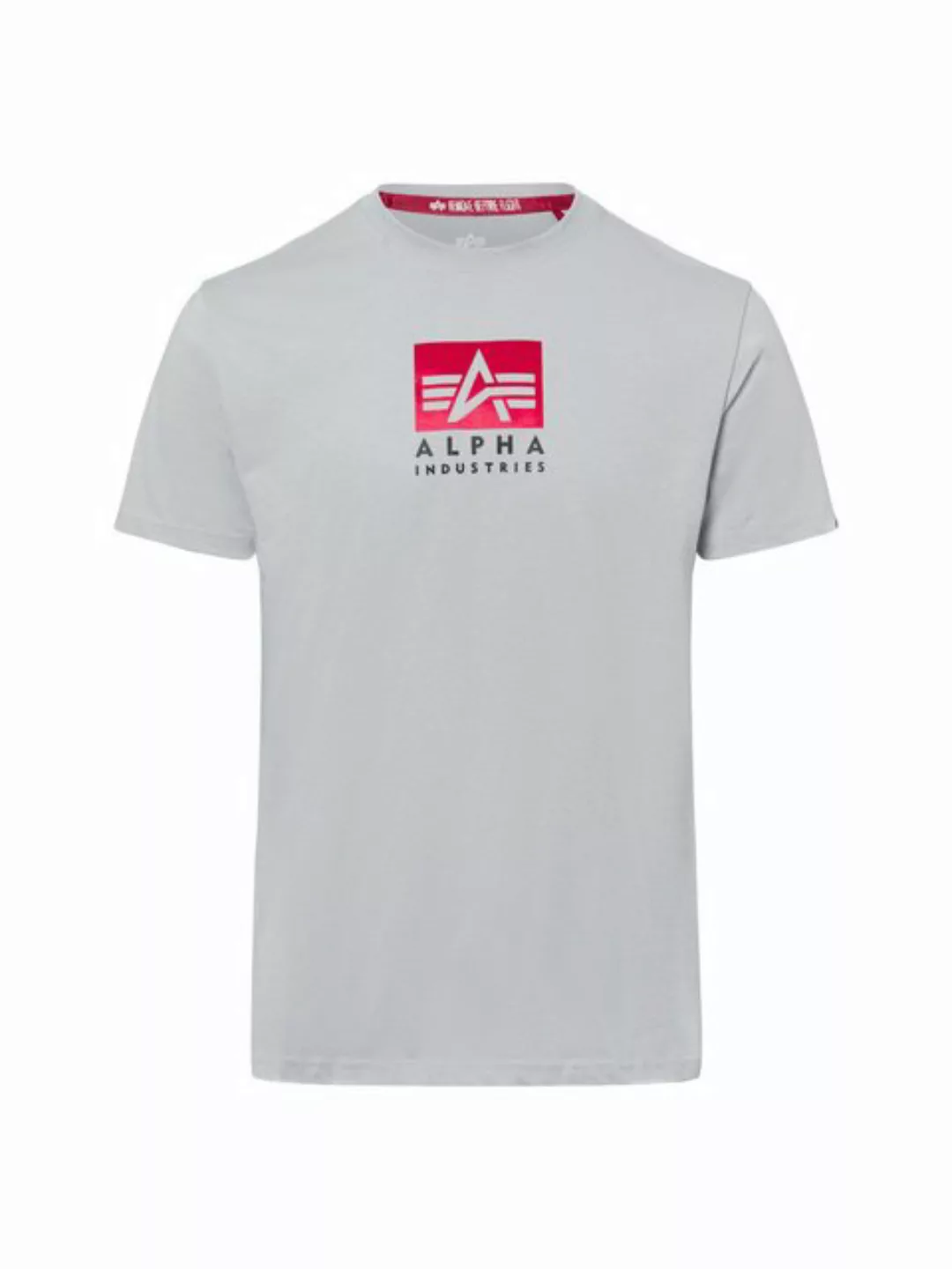 Alpha Industries T-Shirt "Alpha Industries Men - T-Shirts Satin Logo T" günstig online kaufen