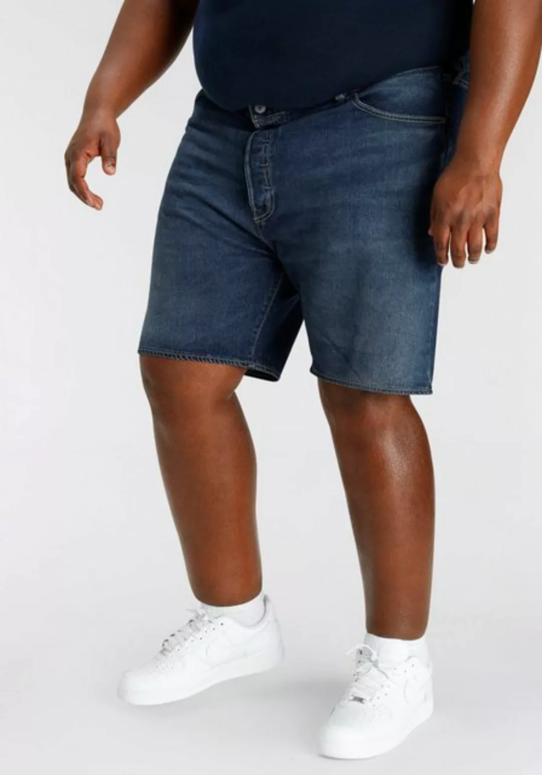 Levi's® Plus Jeansbermudas 501 HEMMED SHORTS mit Stretchanteil günstig online kaufen