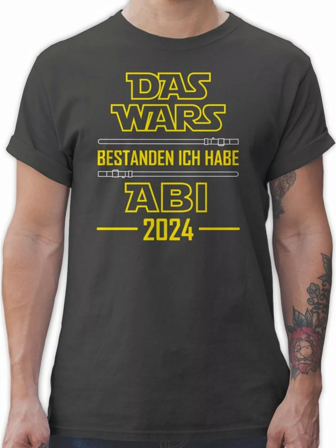 Shirtracer T-Shirt Das Wars bestanden ich habe Abi 2024 Abitur & Abschluss günstig online kaufen