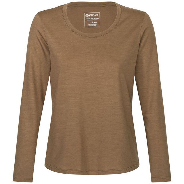 Kaipara - Merino Sportswear Langarmshirt URBAN Merino Longsleeve Damen Regu günstig online kaufen