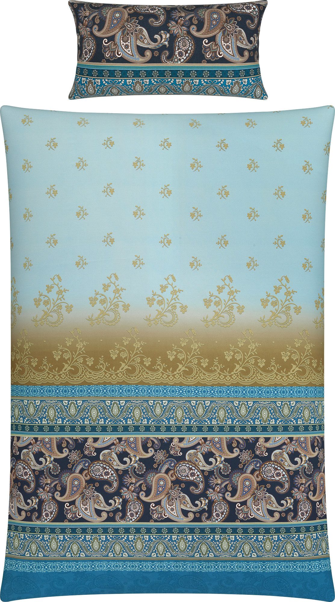 Erwin Müller Bettwäsche Bettwäsche, Mako-Satin, Paisley günstig online kaufen