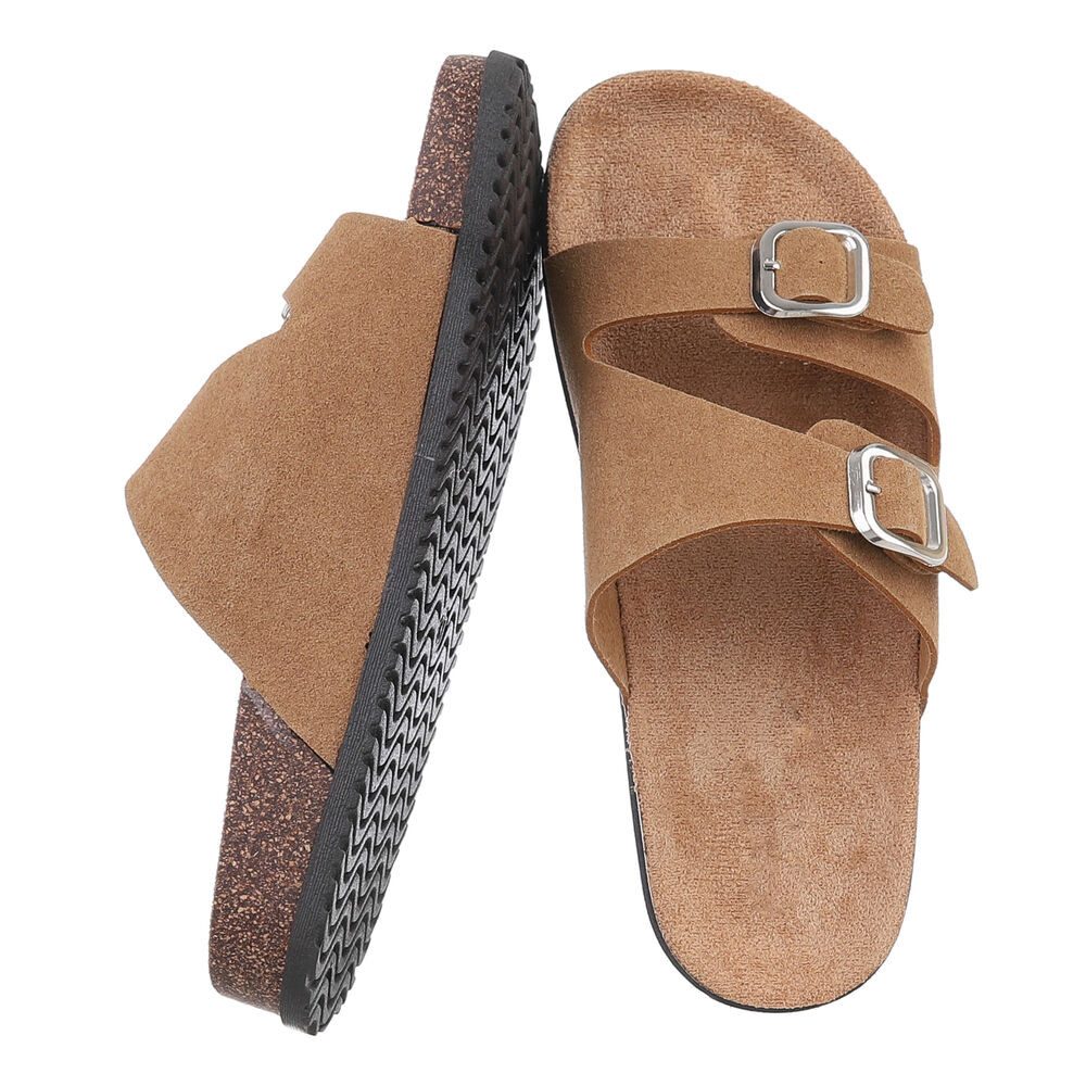 Ital-Design Damen Mules Freizeit Plateausandaletten günstig online kaufen