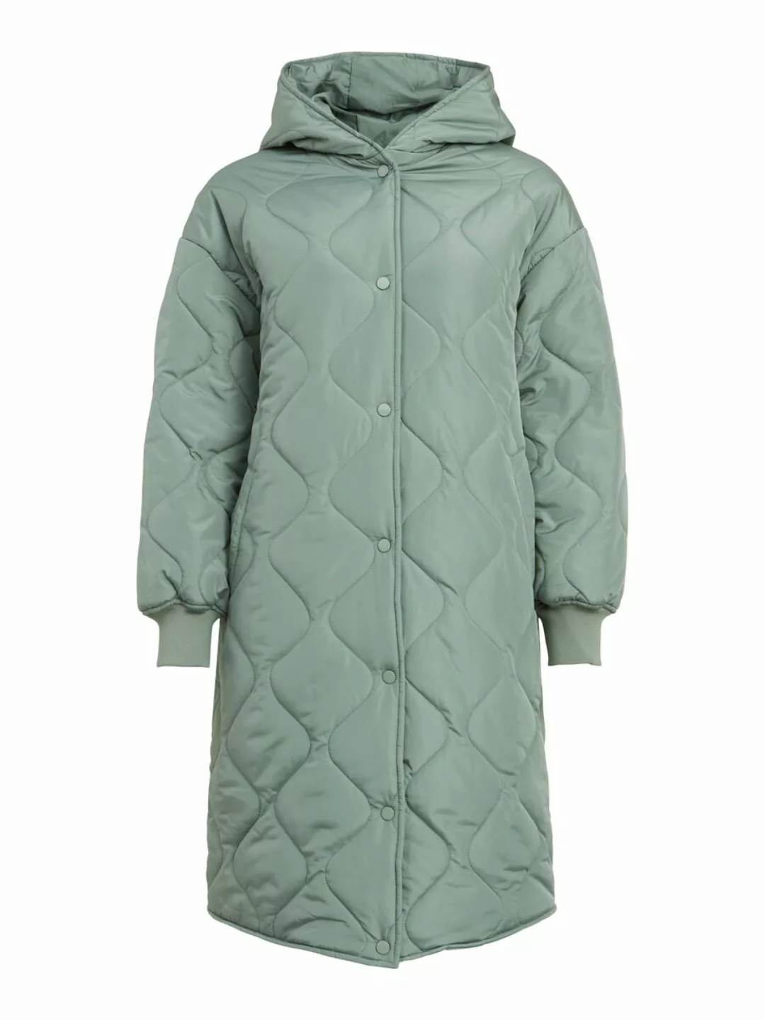 VILA Kapuzen Mantel Damen Grün günstig online kaufen