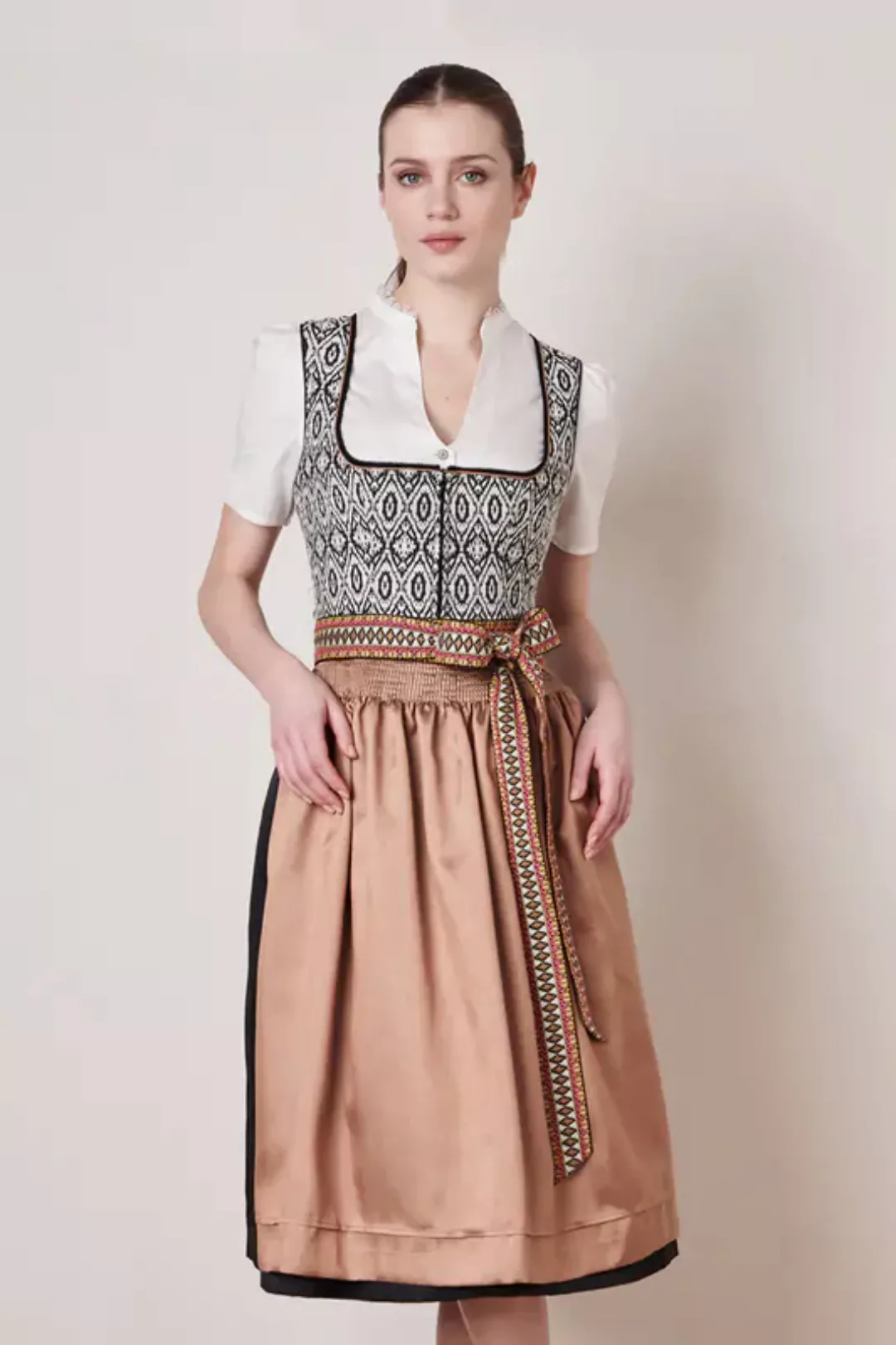 KRÜGER COLLECTION Dirndl Midi-Dirndl günstig online kaufen