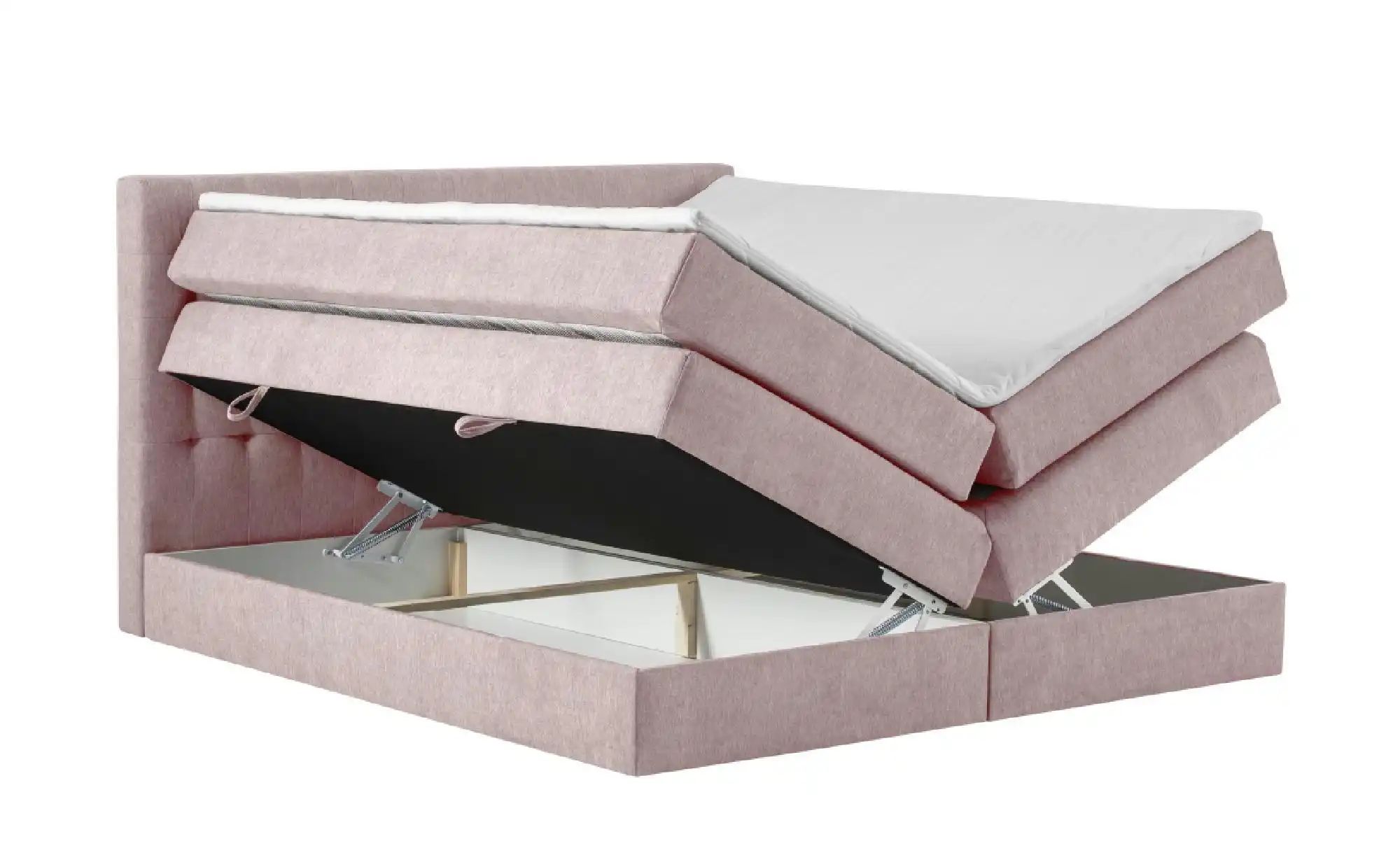 Boxspringbett mit Bettkasten Barcelona ¦ rosa/pink ¦ Maße (cm): B: 140 H: 1 günstig online kaufen