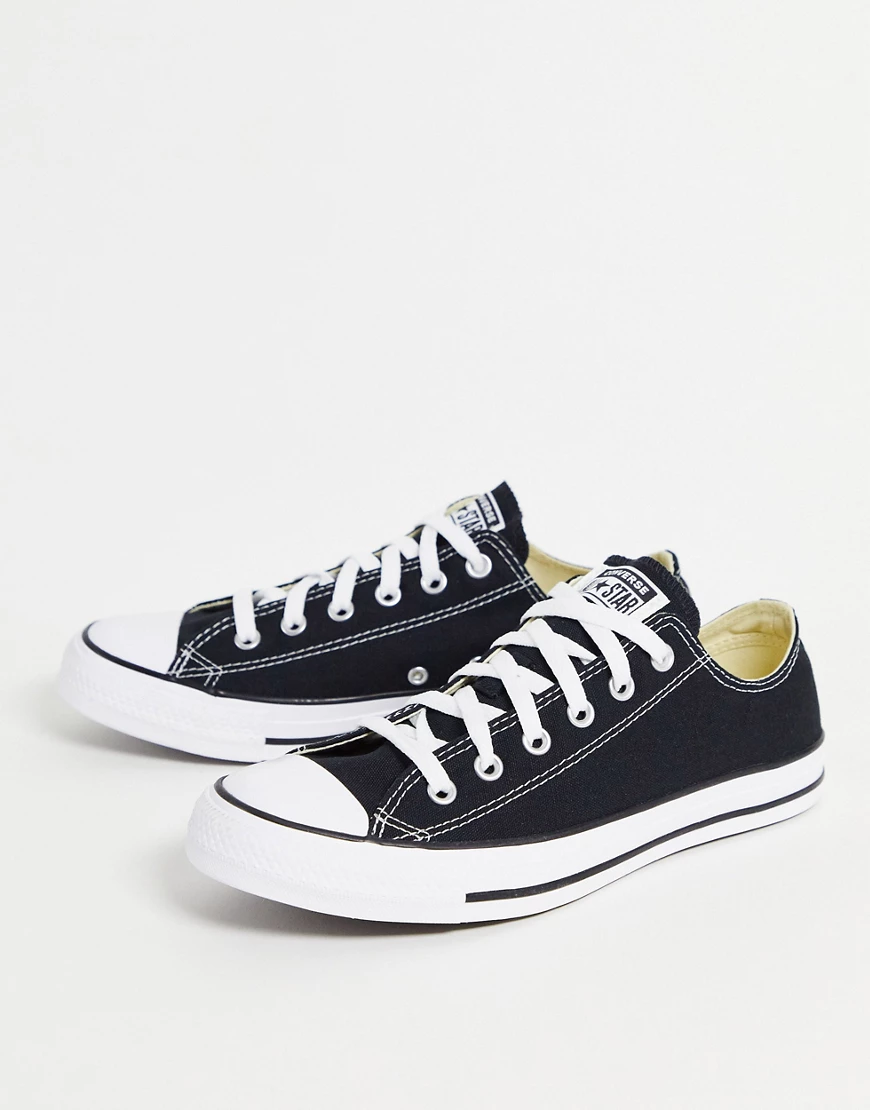Converse – Chuck Taylor All Star Low Top – Sneaker in Schwarz günstig online kaufen