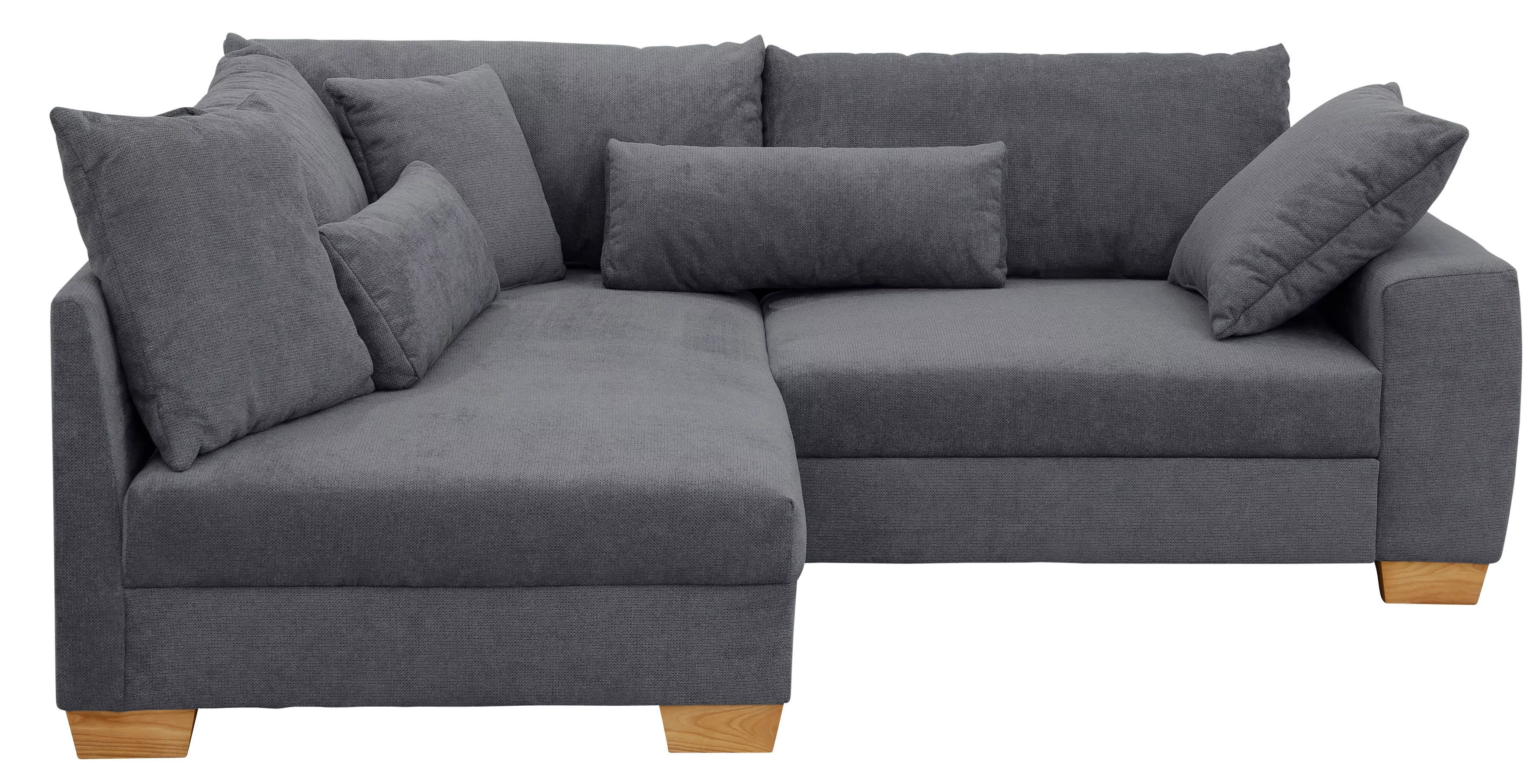 Home affaire Ecksofa "L-Form", bis zu 140 kg pro Sitzfläche, incl. 2 Nieren günstig online kaufen