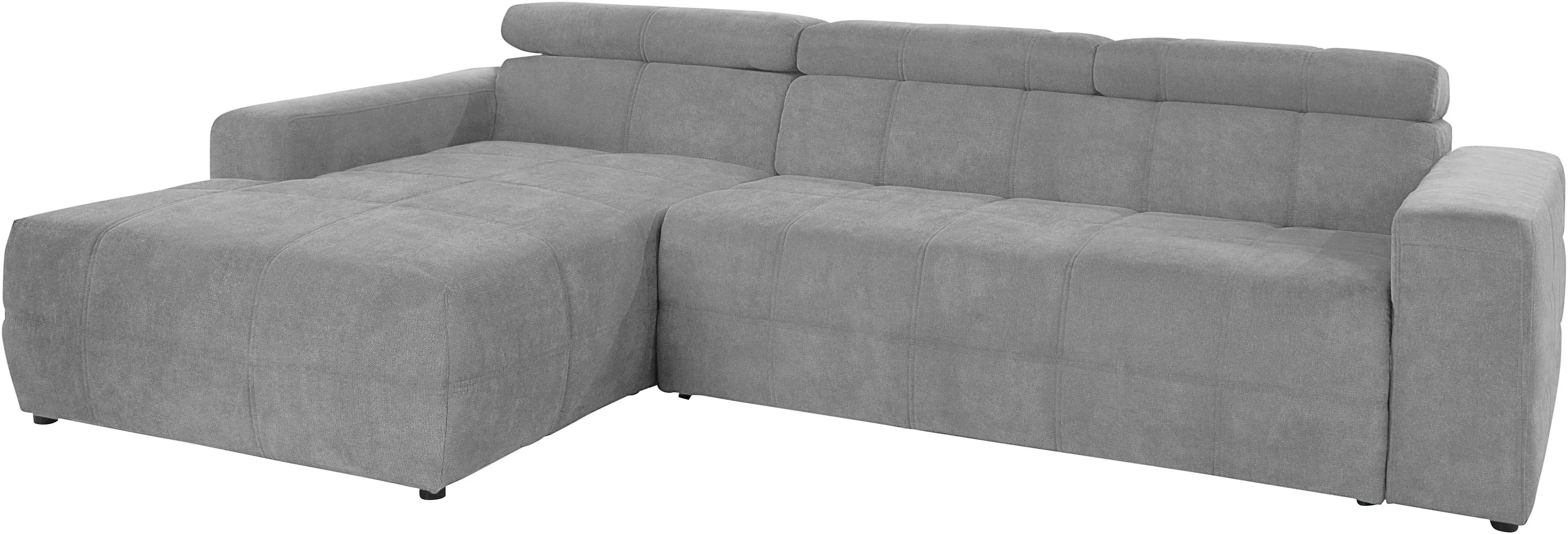 DOMO collection Ecksofa "Brandon große Ausführung B/T/H: 289/177/80 cm, auc günstig online kaufen