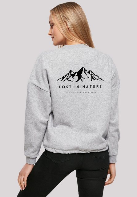 F4NT4STIC Sweatshirt Lost in nature Print günstig online kaufen