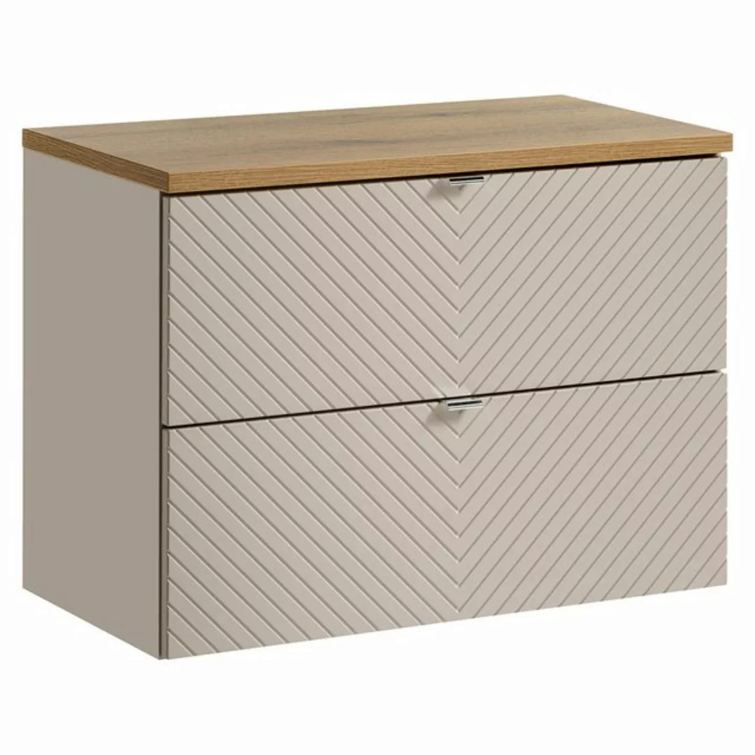 Lomadox Waschbeckenschrank VERACRUZ-56 Waschtischunterschrank, 80cm, kaschm günstig online kaufen