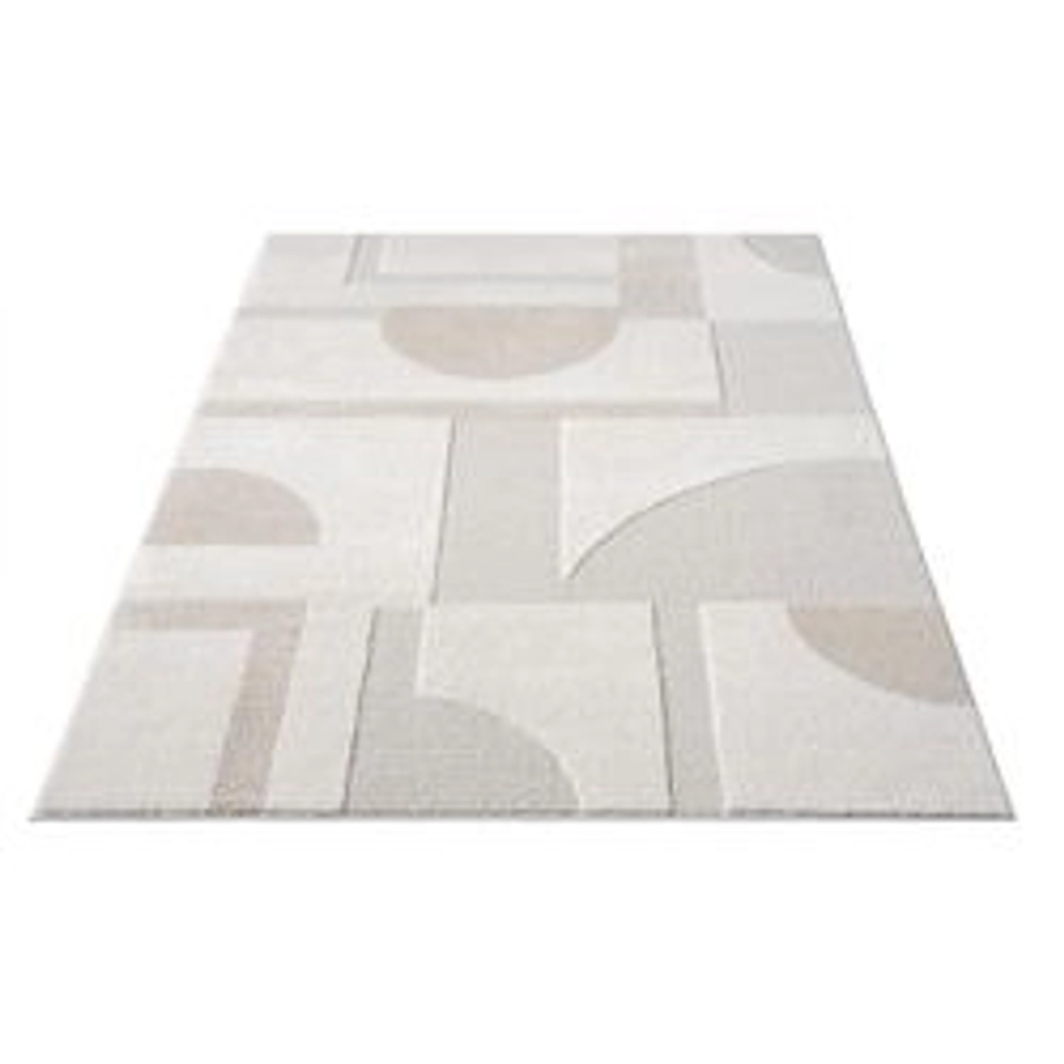 payé Teppich Ello 9992 Boho Flachflor 120x170 cm Cream günstig online kaufen