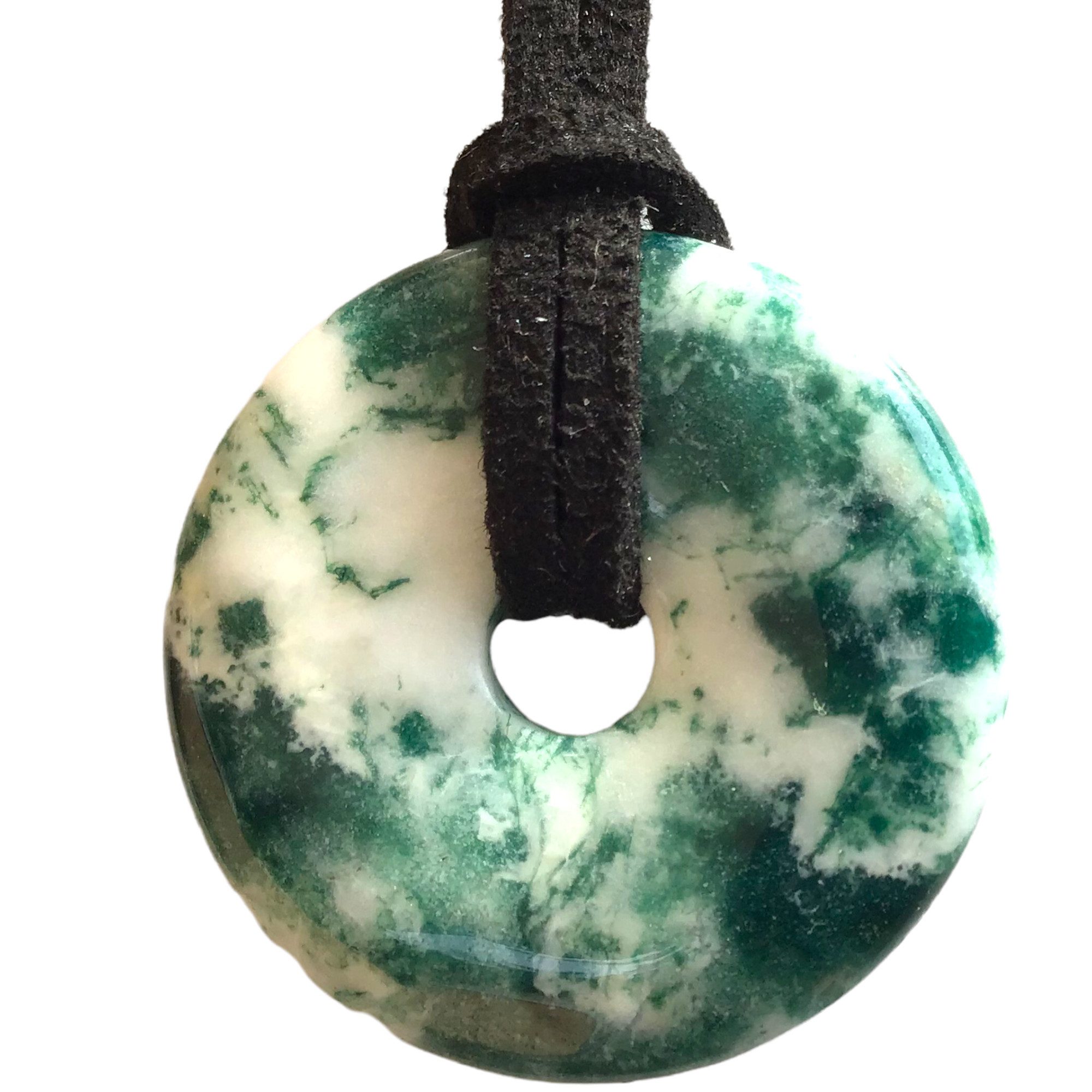 Steinfixx® Lange Kette echter Edelsteindonut 30 günstig online kaufen