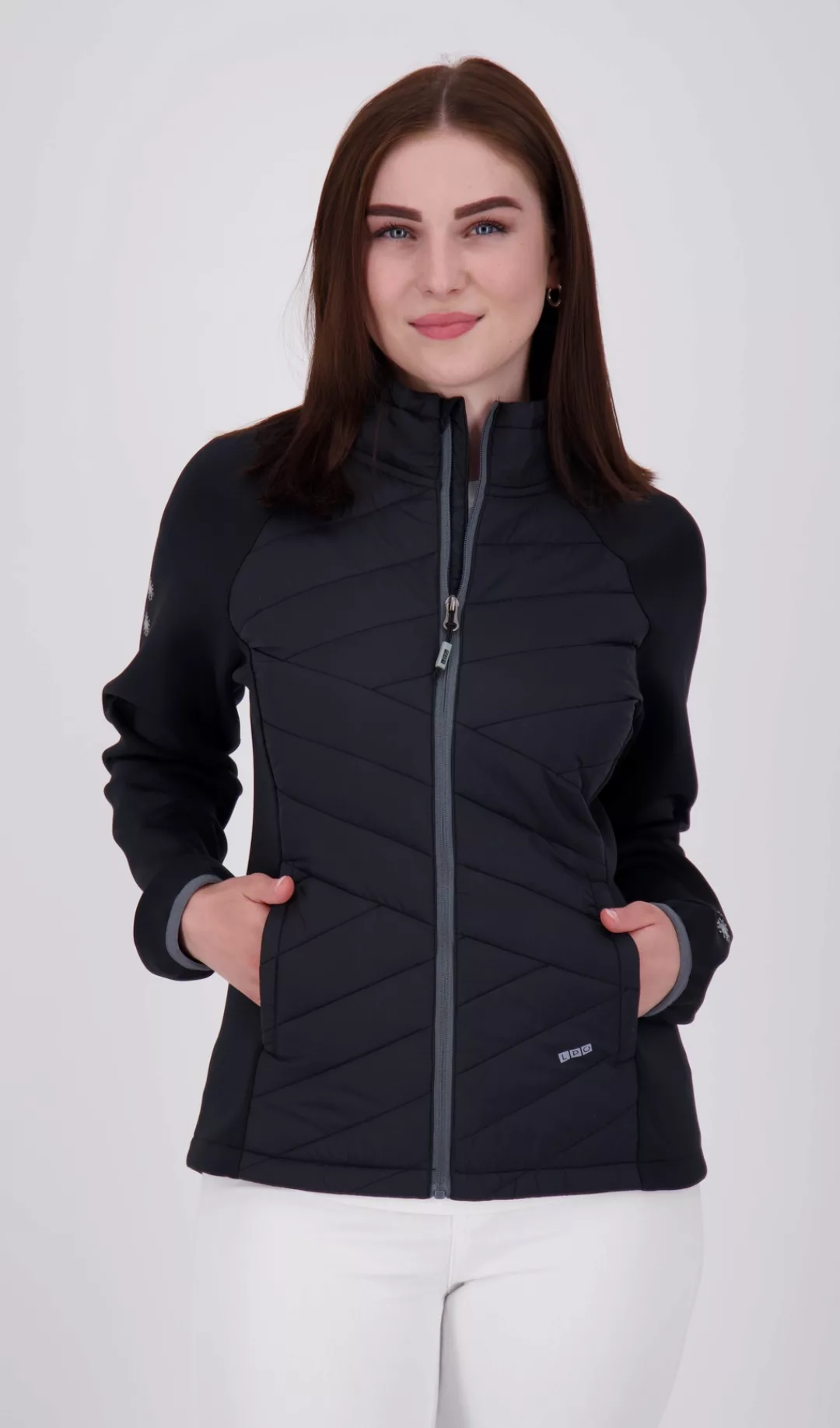 LPO Fleecejacke "EDINA V WOMEN", weiche Hybrid-Fleecejacke in traditionelle günstig online kaufen