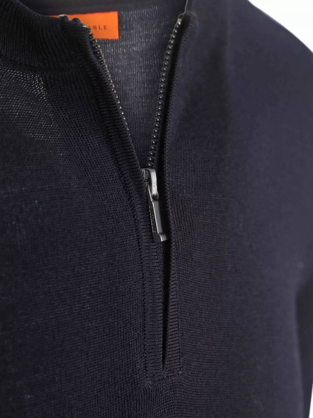 Suitable Crew Zip Merino Navy - Größe XXL günstig online kaufen