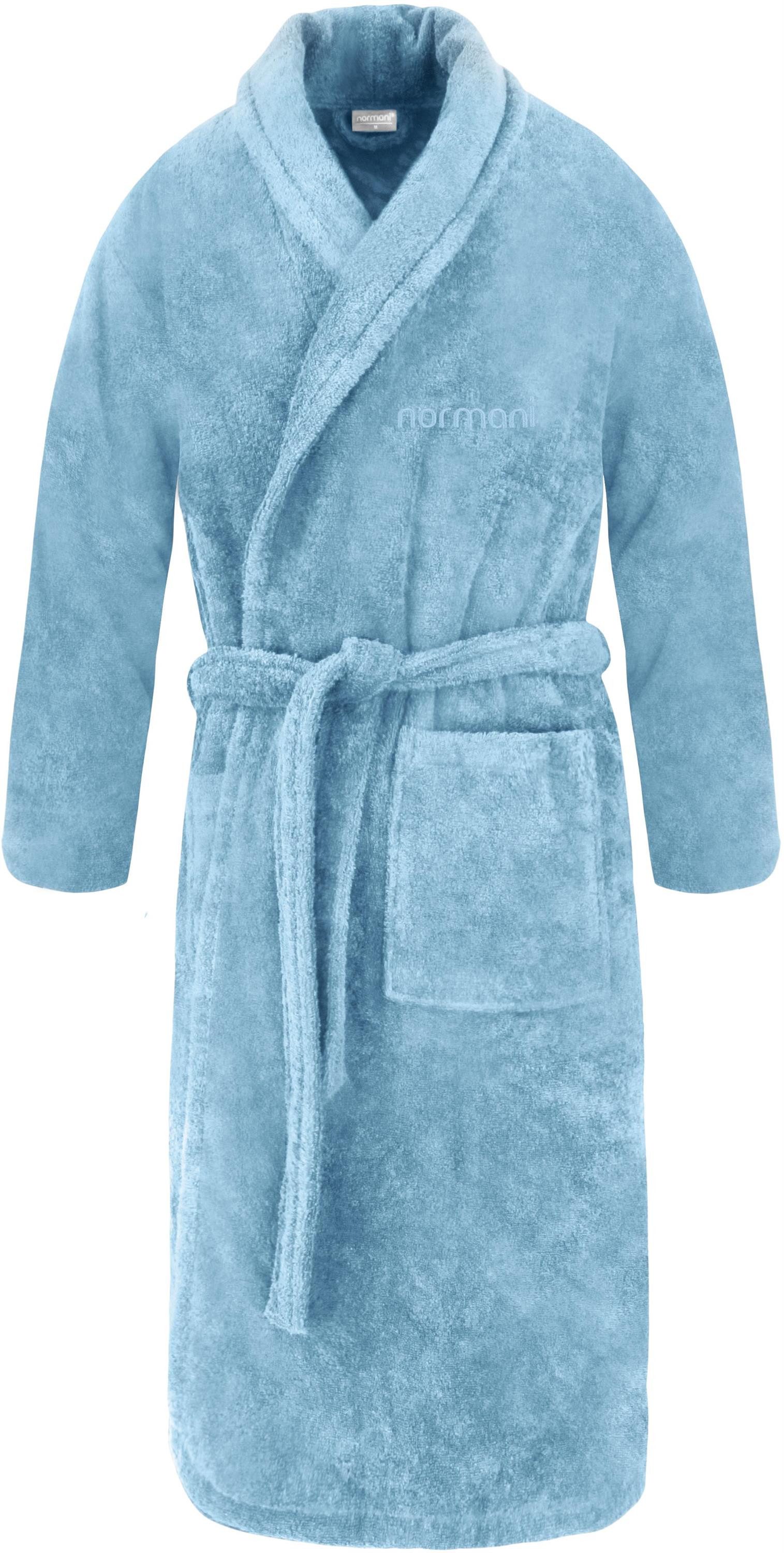 normani Unisex-Bademantel Unisex Baumwoll-Bademantel 450 g/m² günstig online kaufen