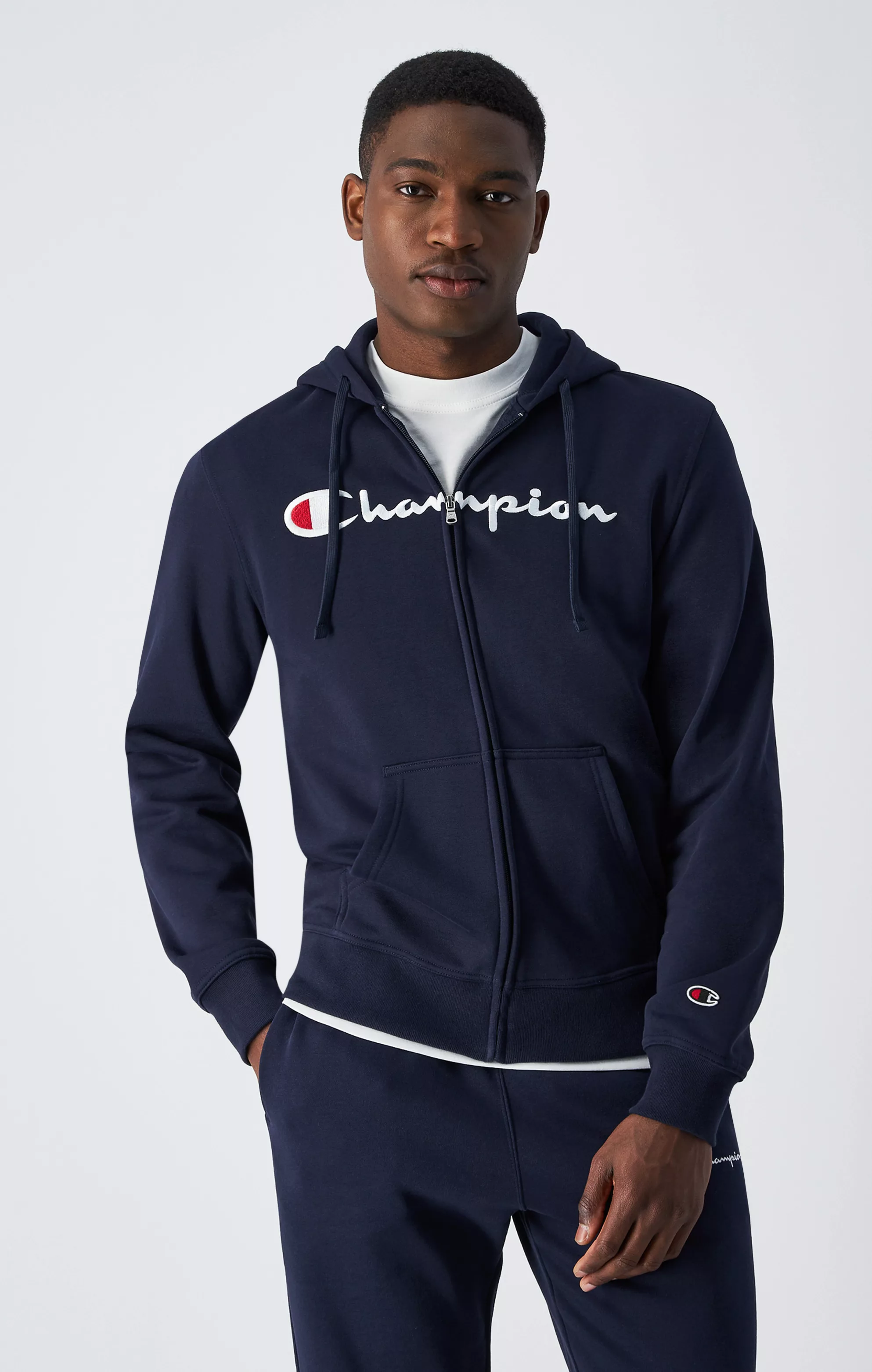 Champion Kapuzensweatjacke "Hooded Full Zip Sweatshirt" günstig online kaufen