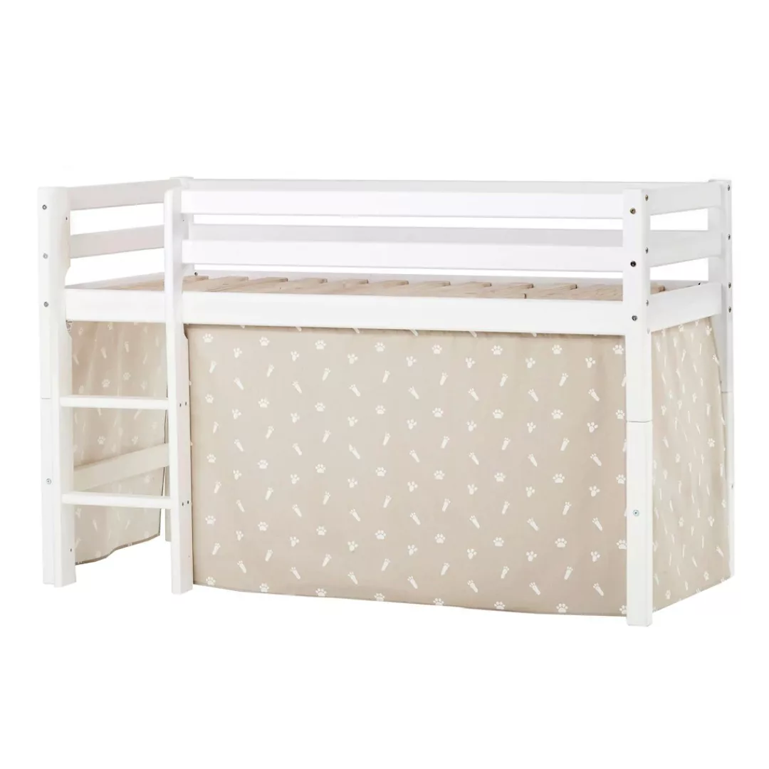 Hoppekids Hochbett "ECO Dream, Kinderbett, Spielbett, Halbhohes Bett aus Ma günstig online kaufen