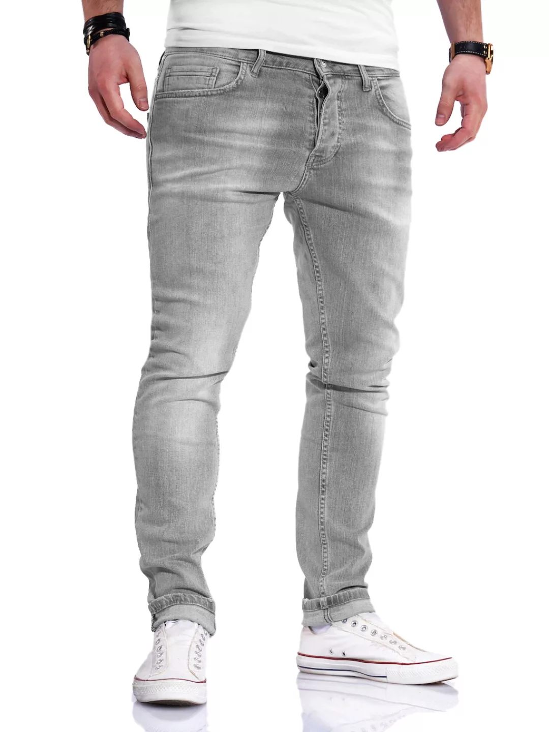 Rello & Reese Slim-fit-Jeans, mit schmalem Bein günstig online kaufen