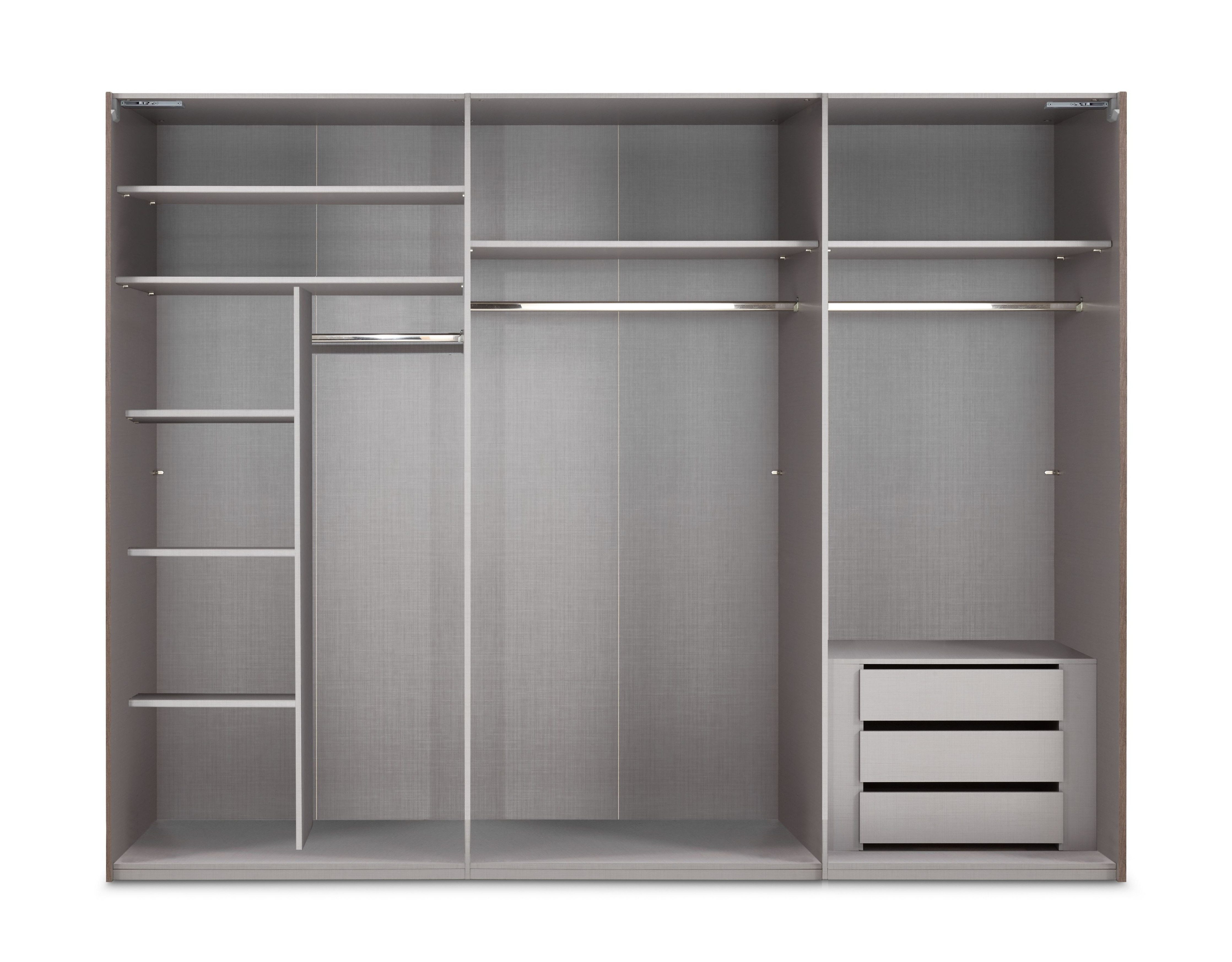 luma-home Schwebetürenschrank 22037 (3-türig, B300/H216/T65 cm günstig online kaufen
