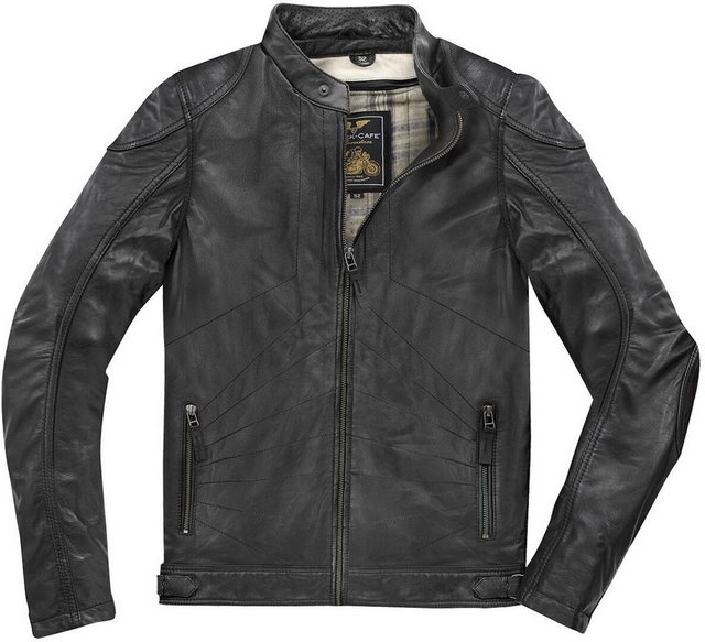 Black-Cafe London Motorradjacke Atlanta Motorrad Lederjacke günstig online kaufen