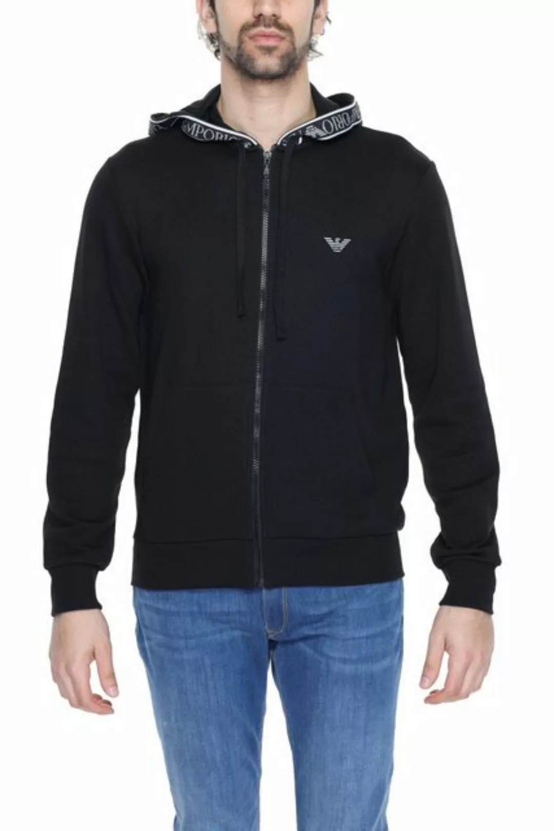 Emporio Armani Kapuzenfleecejacke günstig online kaufen