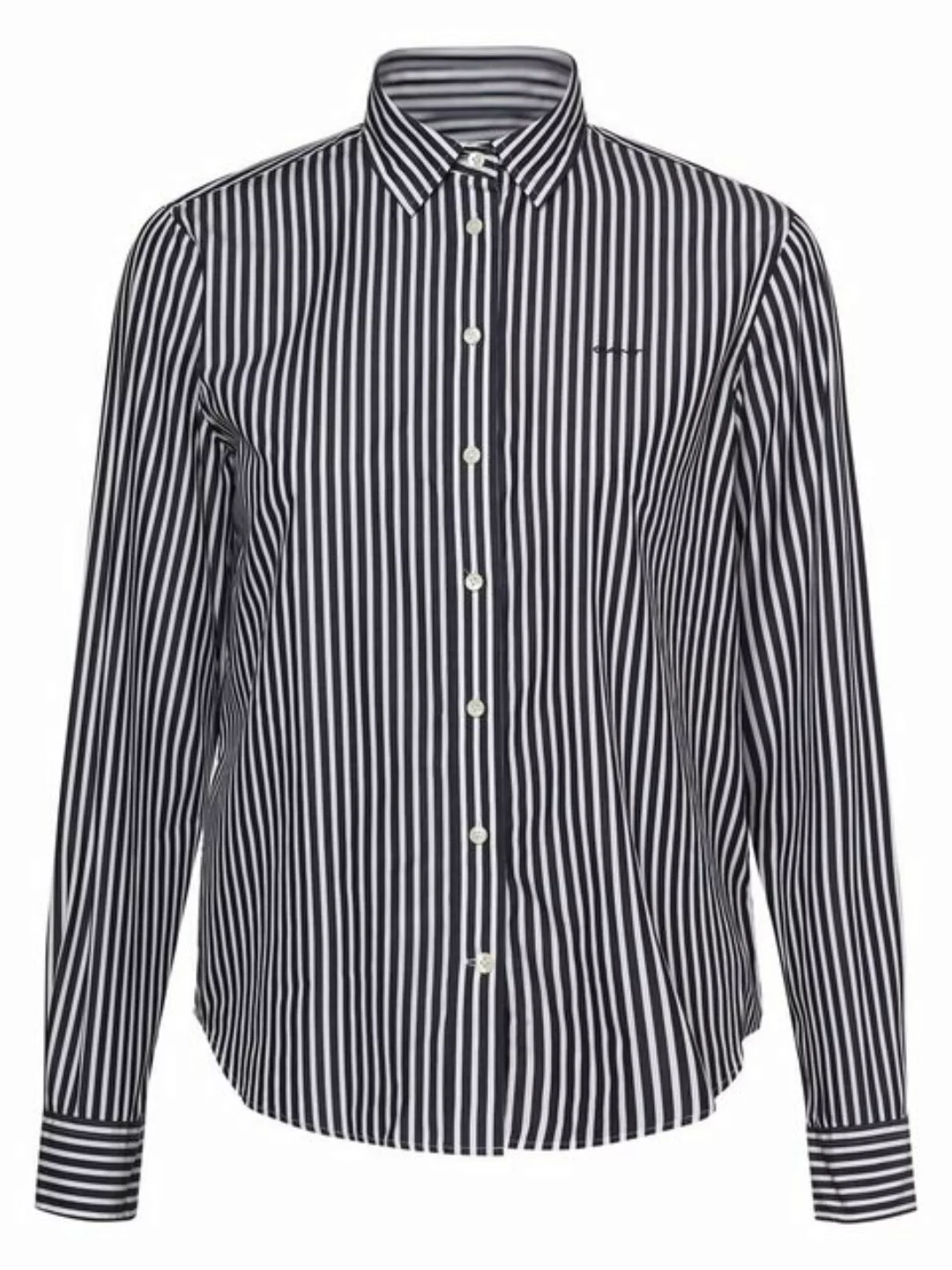 Gant Hemdbluse REG POPLIN STRIPED SHIRT mit einer kleinen Logostickerei auf günstig online kaufen