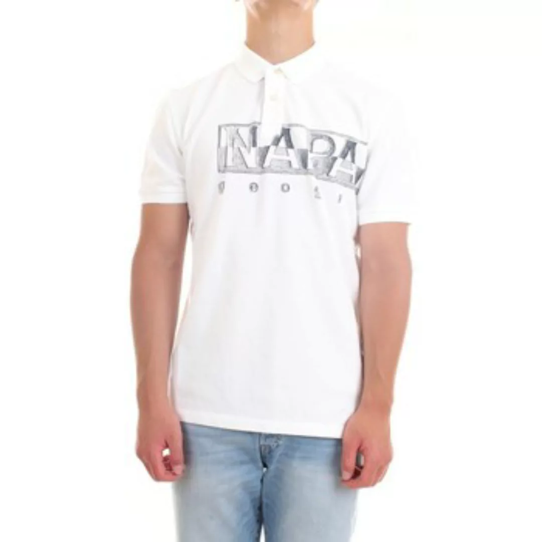 Napapijri  Poloshirt NP0A4FA4 Polo Mann Weiß günstig online kaufen