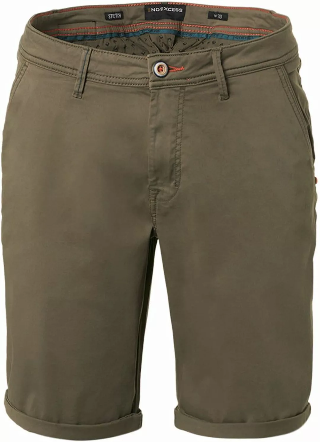 No Excess Kurze Chino Stretch Grün - Größe 33 günstig online kaufen