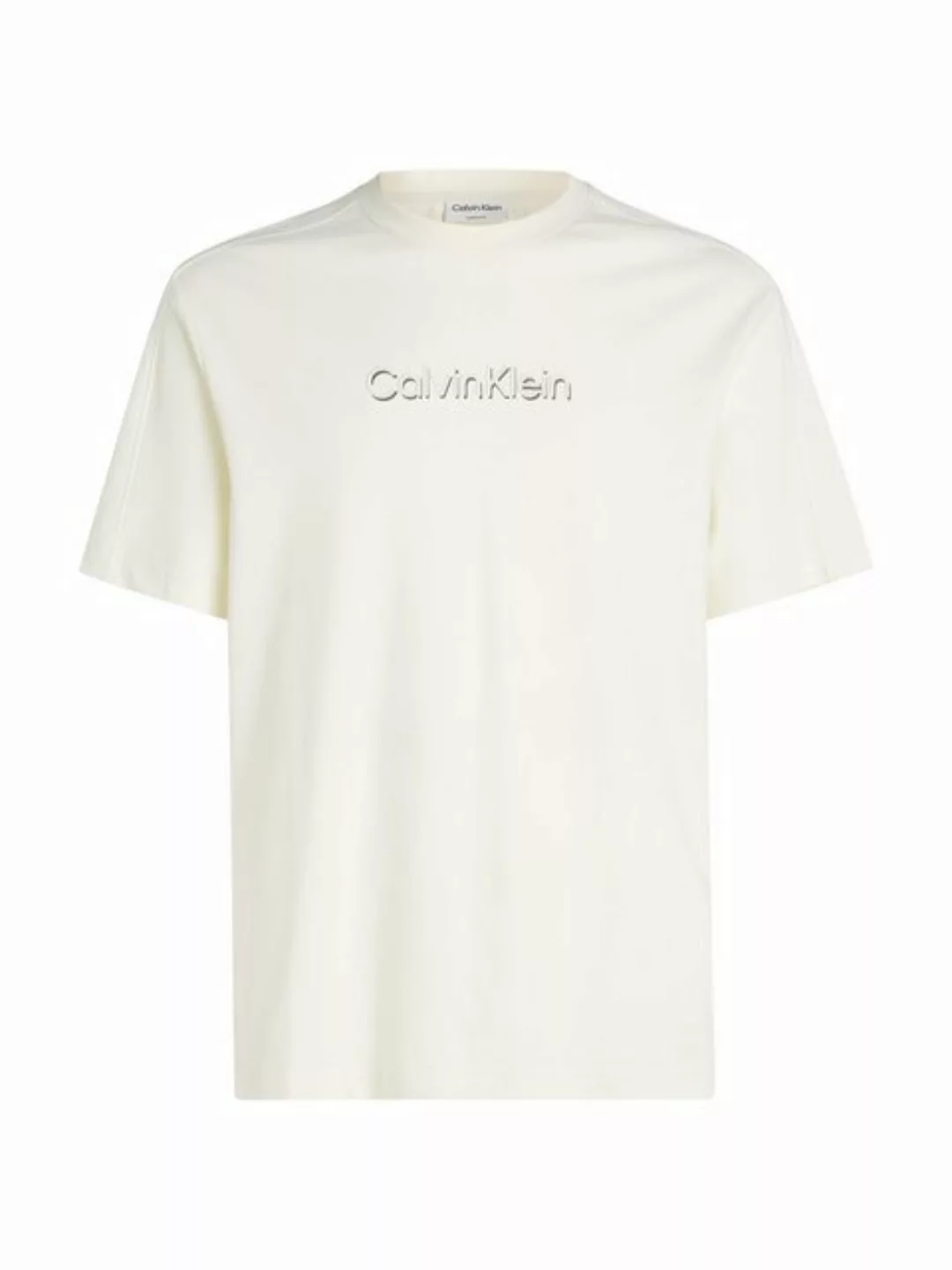 Calvin Klein T-Shirt SHADOW EMBOSSED LOGO T-SHIRT mit Logoschriftzug günstig online kaufen