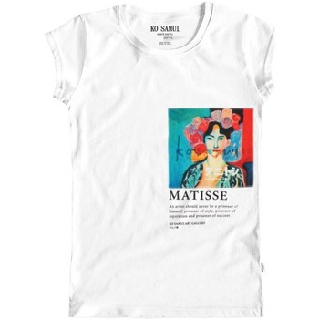 Ko Samui Tailors  T-Shirts & Poloshirts Obres Art T-Shirt Wei günstig online kaufen