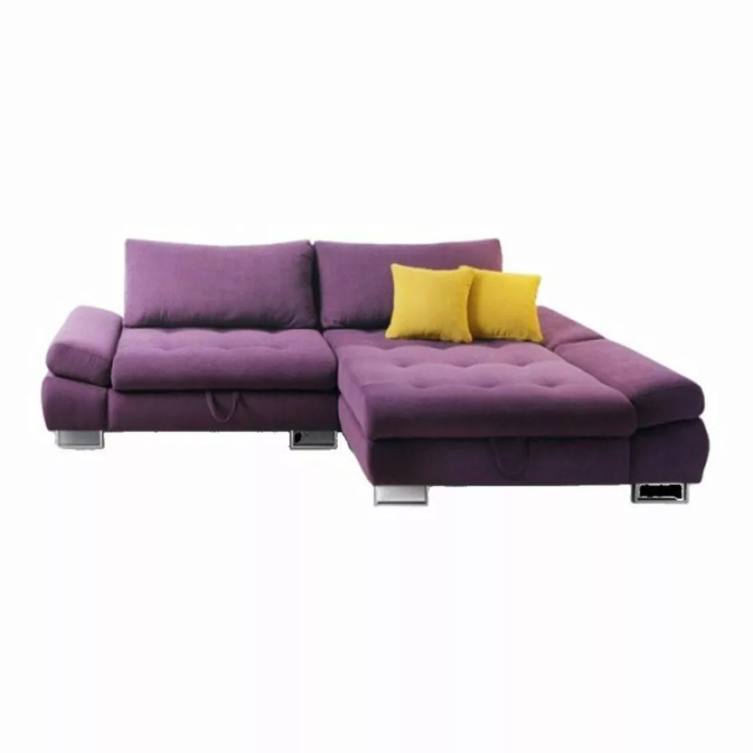 JVmoebel Ecksofa Schlafsofa Design Wohnzimmer Polster Eckgarnitur Ecksofa S günstig online kaufen