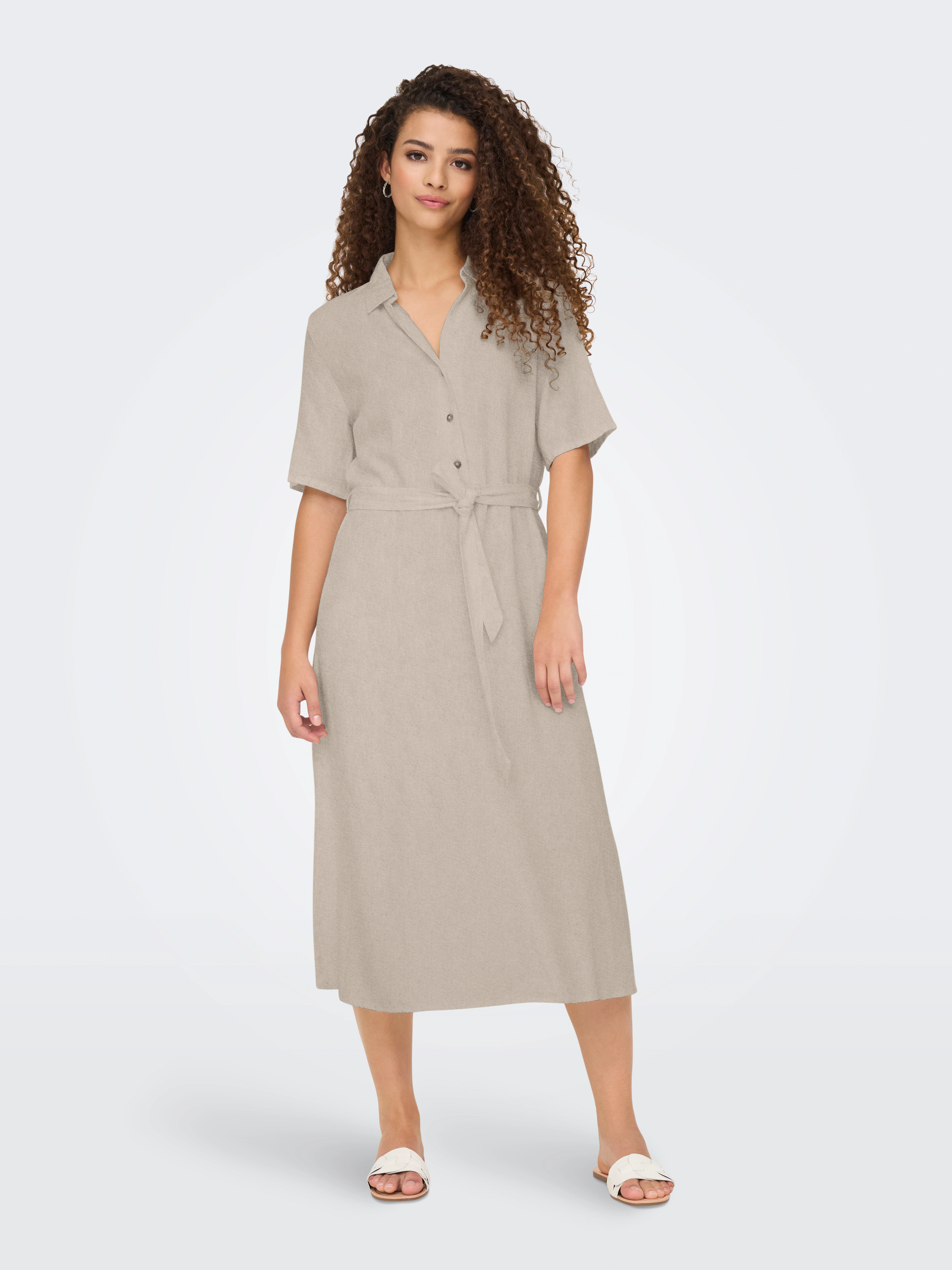 JDY Blusenkleid "JDYSAY 2/4 MIDI SHIRT DRESS WVN NOOS" günstig online kaufen