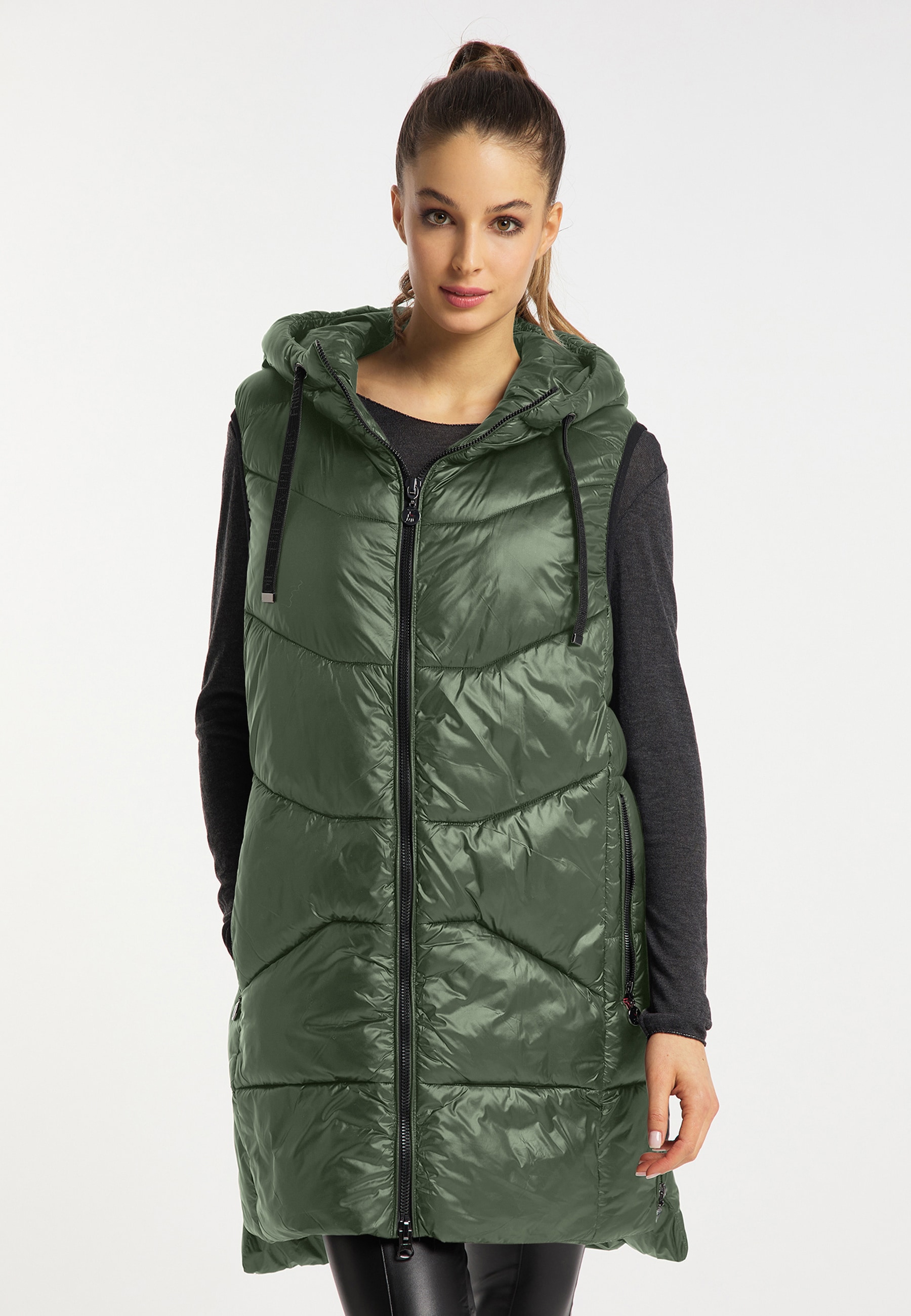 Frieda & Freddies NY Steppweste Thermolite Vest mit dezenten Farbdetails günstig online kaufen