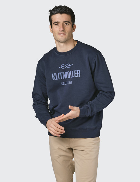 Sweatshirt - Mens Logo Crew - Aus Biobaumwolle günstig online kaufen