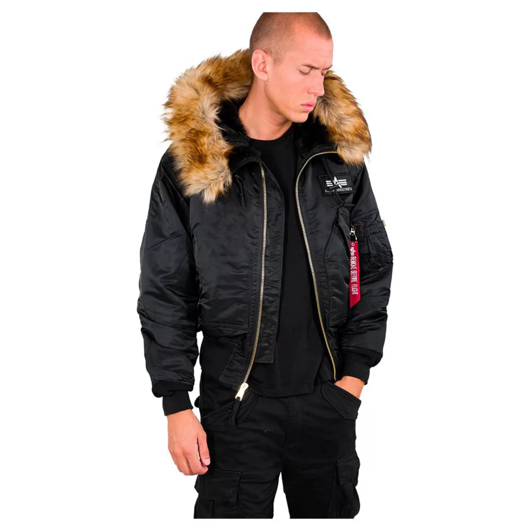 Alpha Industries 45p Jacke M Black günstig online kaufen