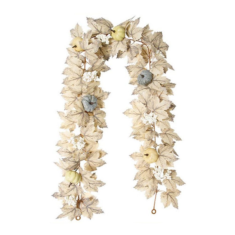 Kunstpflanze Herbst Maples Leaf Garland, künstliche günstig online kaufen